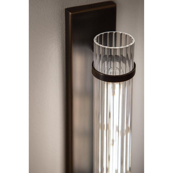 Shaw Light Wall Sconce in Polished Nickel – Foundry Lighting