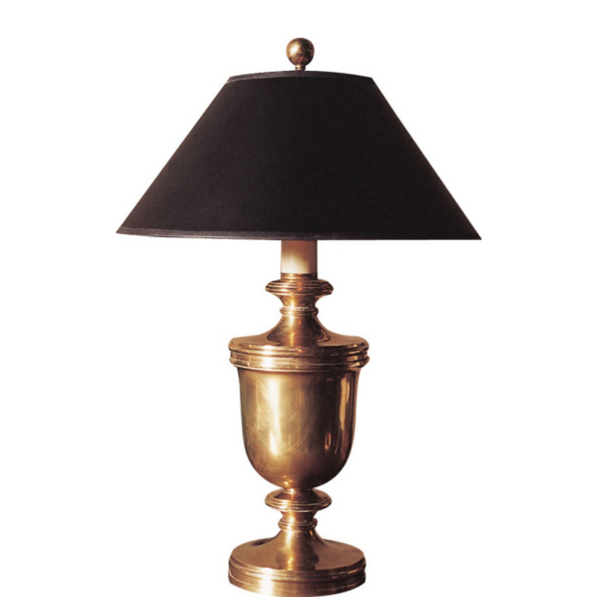 Chapman & Myers Dorchester Club Table Lamp in Antique-Burnished Brass