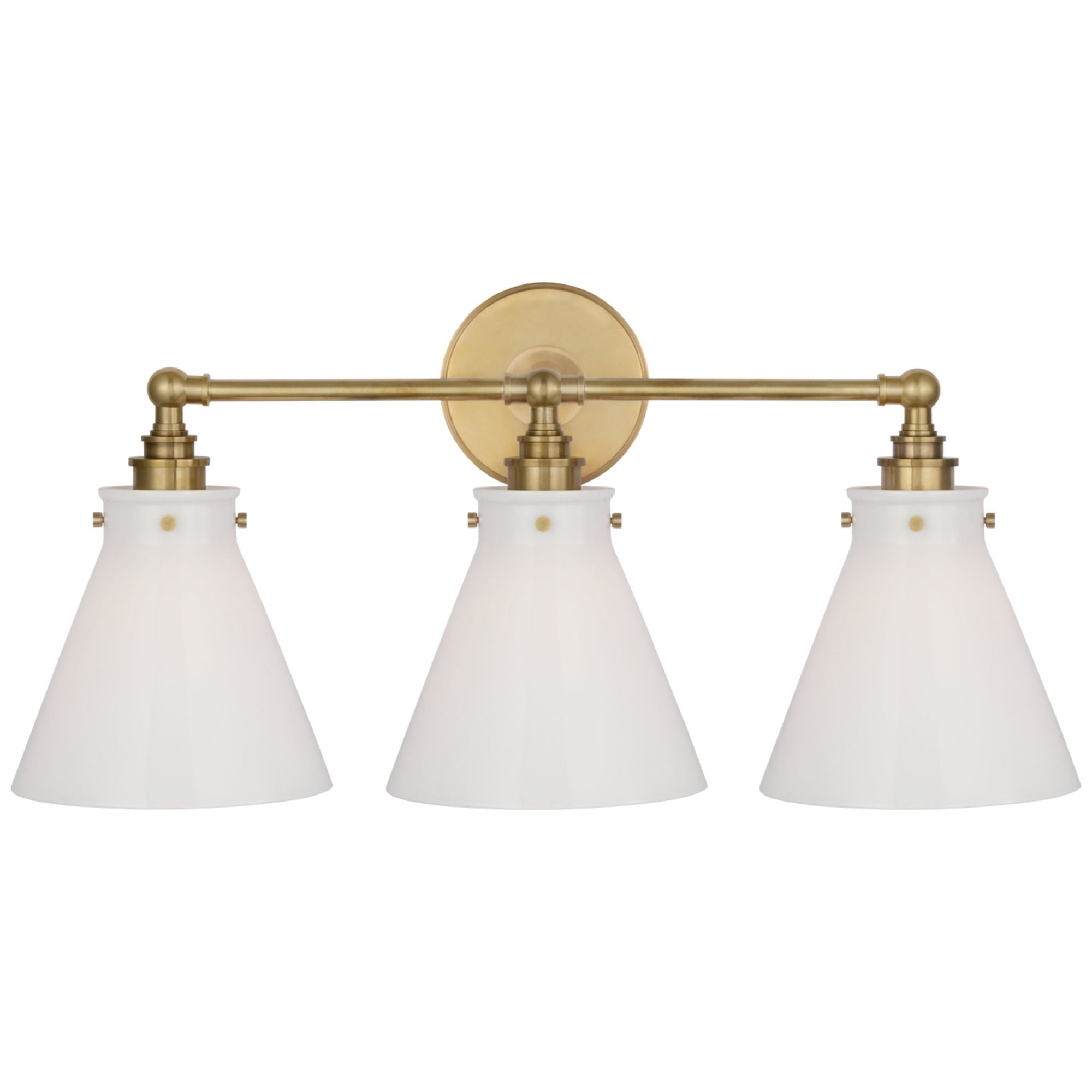 CHD2527AB by Visual Comfort - Parkington Small Single Wall Light in  Antique-Burnished Brass