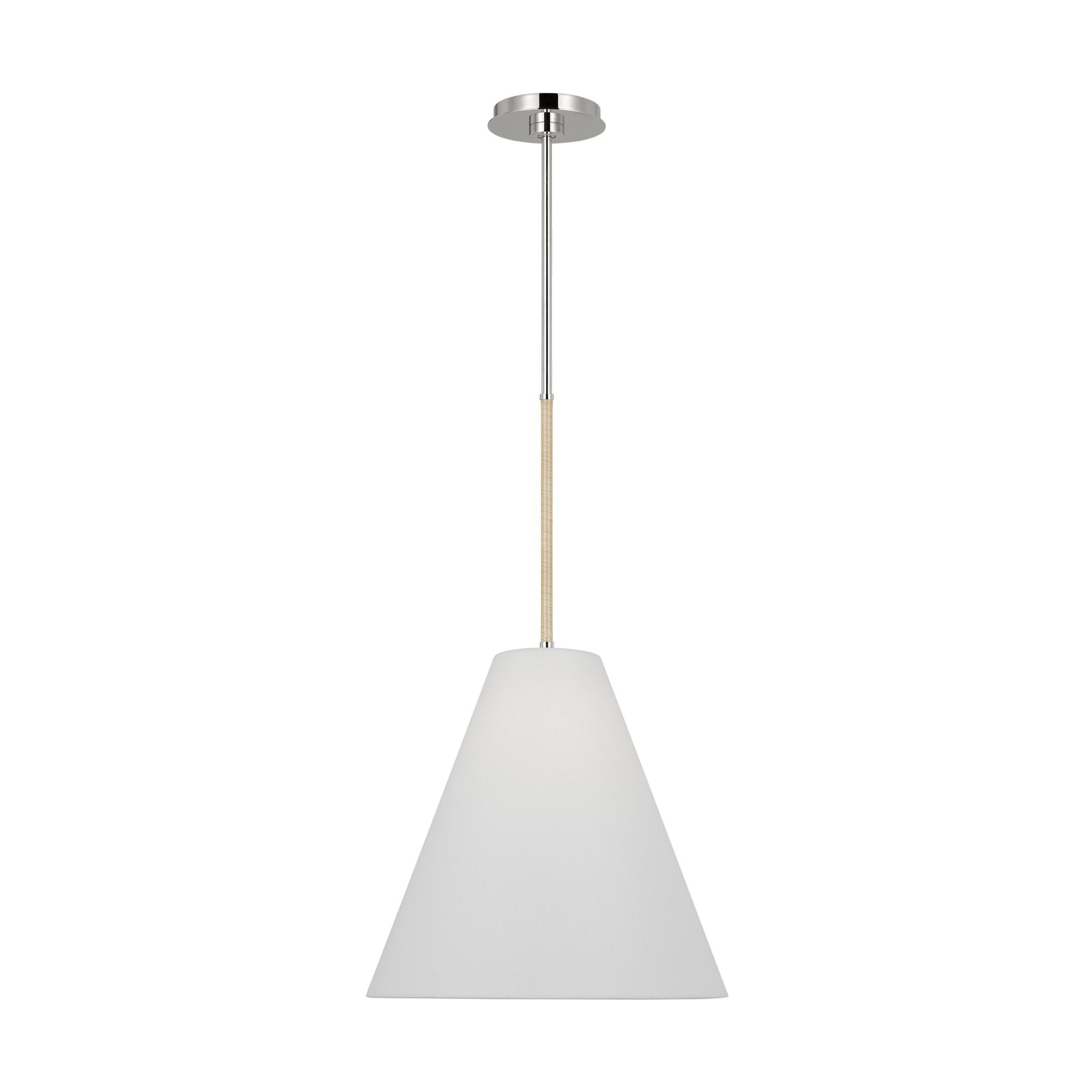 AERIN Remy Medium Pendant in Polished Nickel