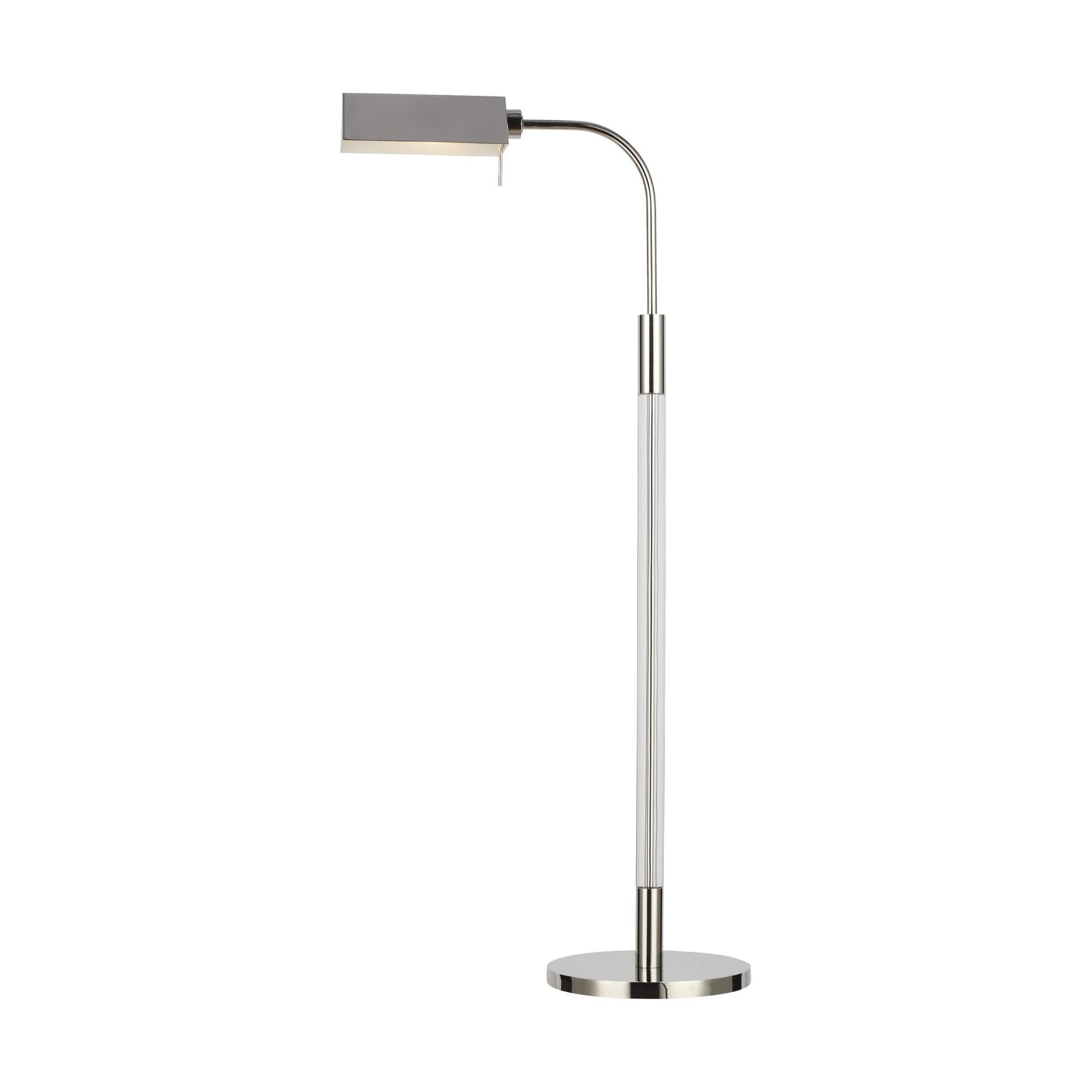 Lauren Ralph Lauren Robert Task Floor Lamp in Polished Nickel