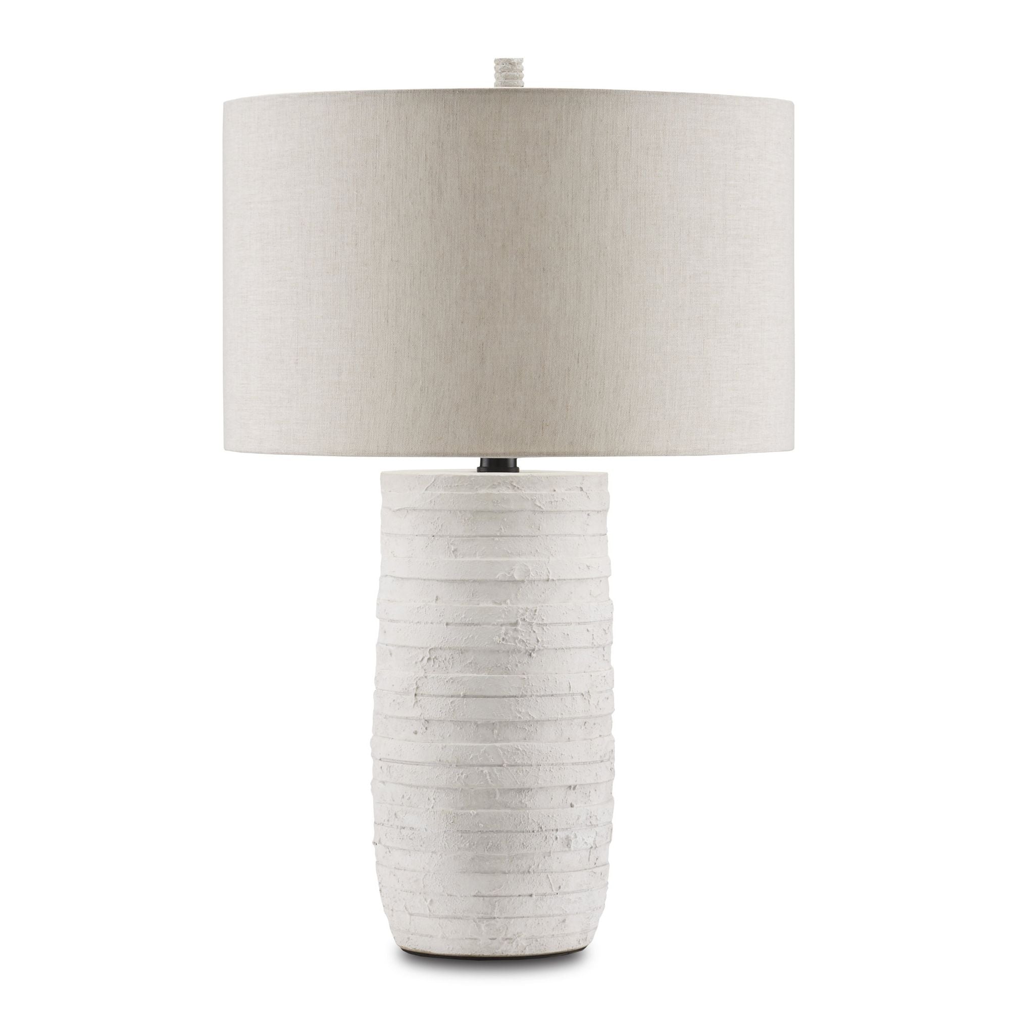 Innkeeper White Table Lamp - White