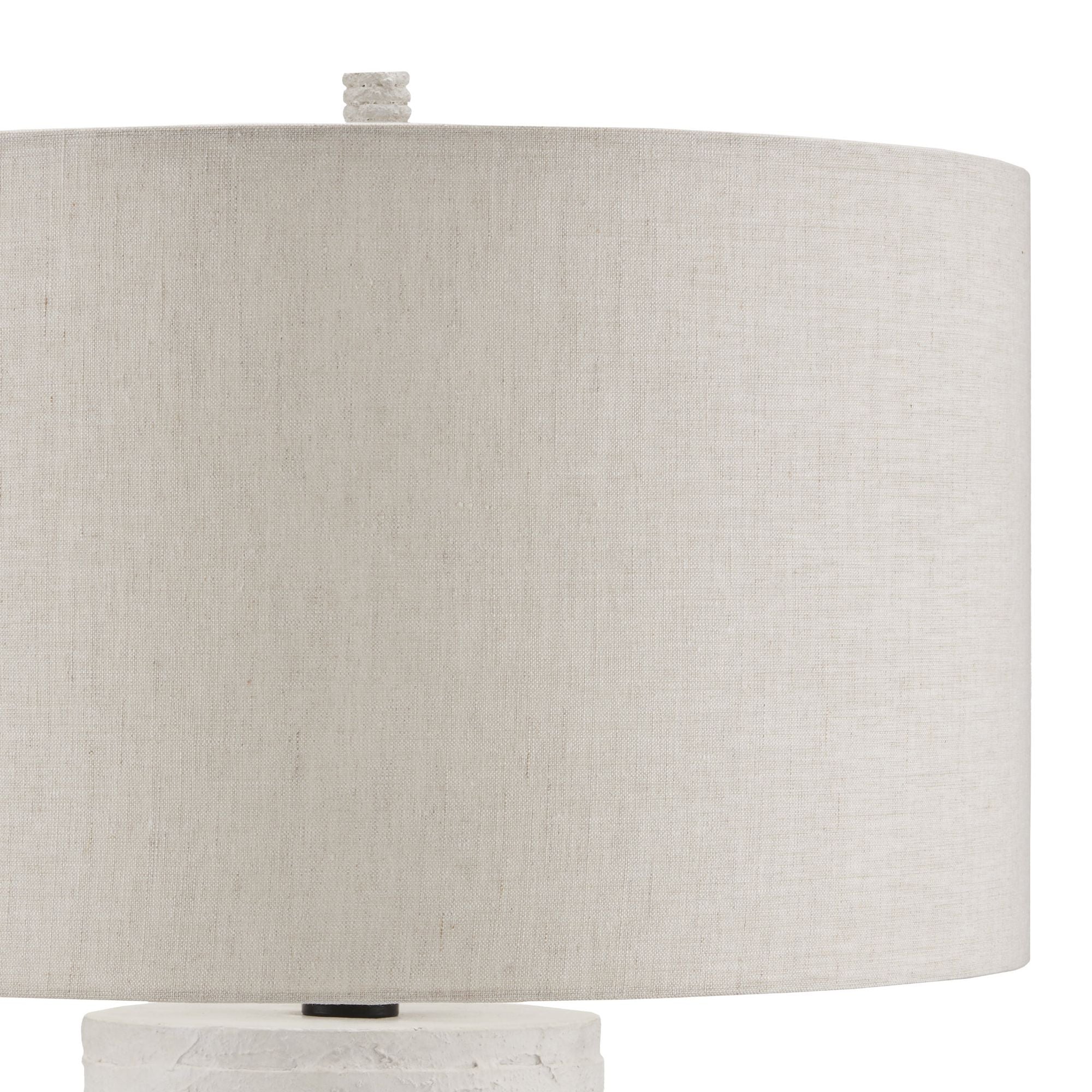 Innkeeper White Table Lamp - White