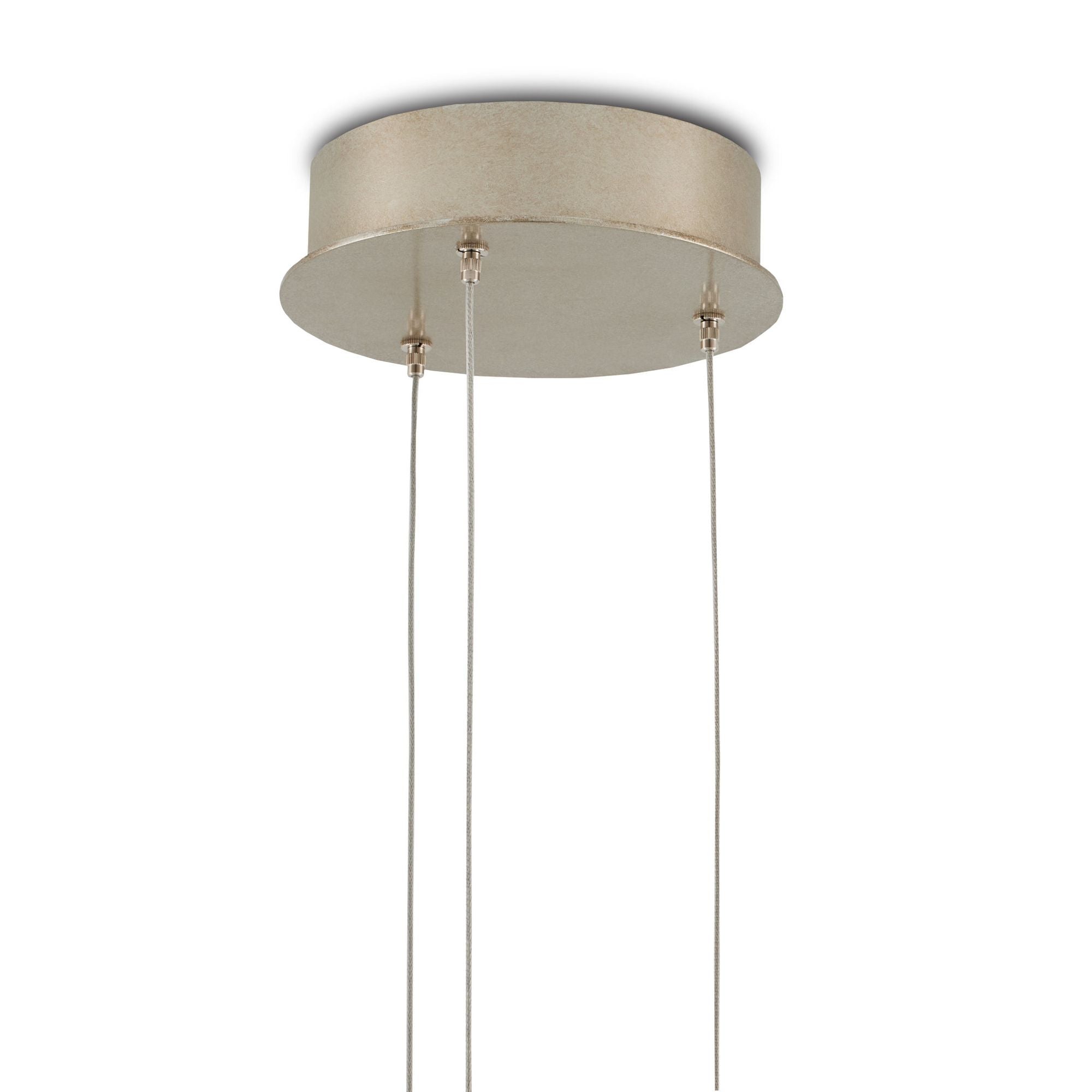 Staggered Glass 3-Light Adjustable Floor Lamp
