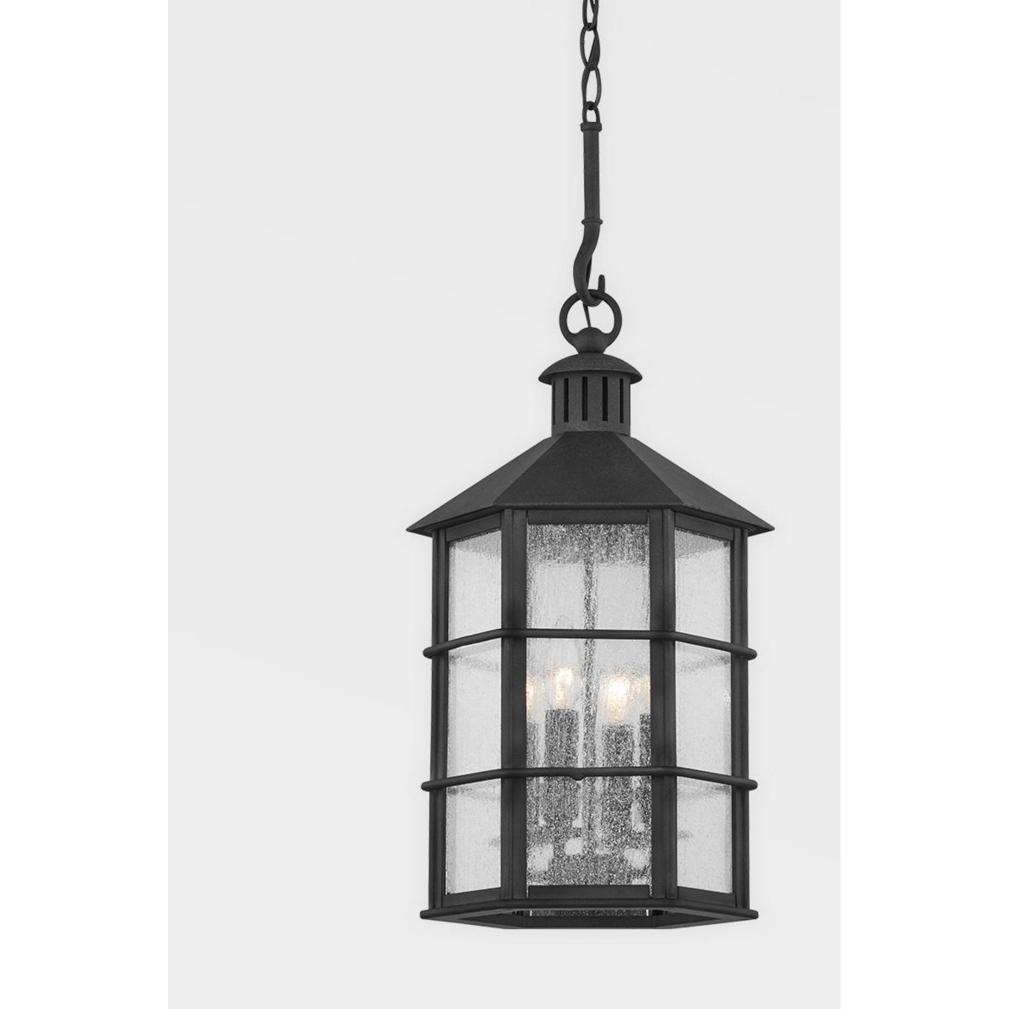 Lake County Wall Sconce 1-Light LED in  French Iron L8 x W8 x H14.75