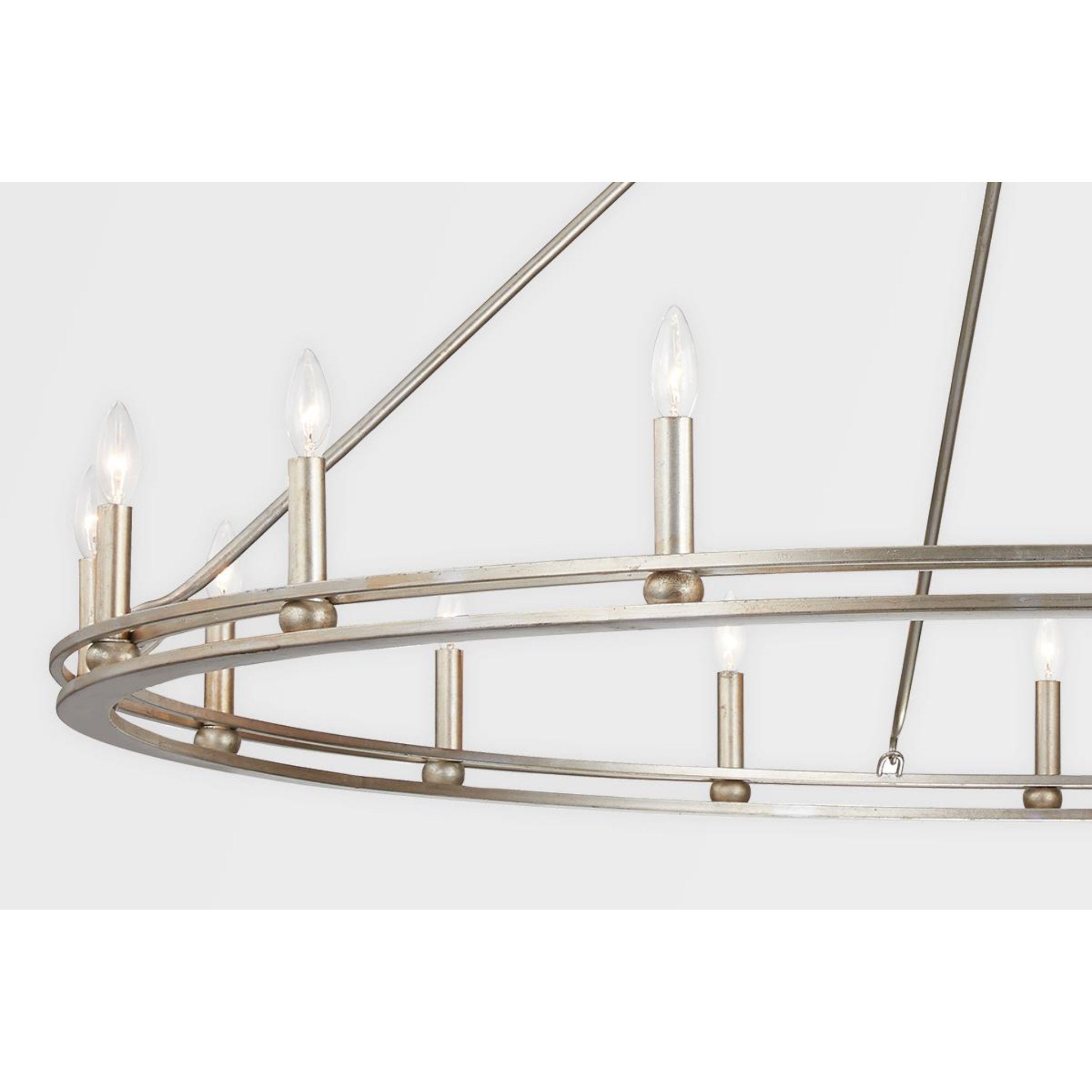 Sutton Chandelier 28-Light LED in  Textured Black L61 x W61 x H49