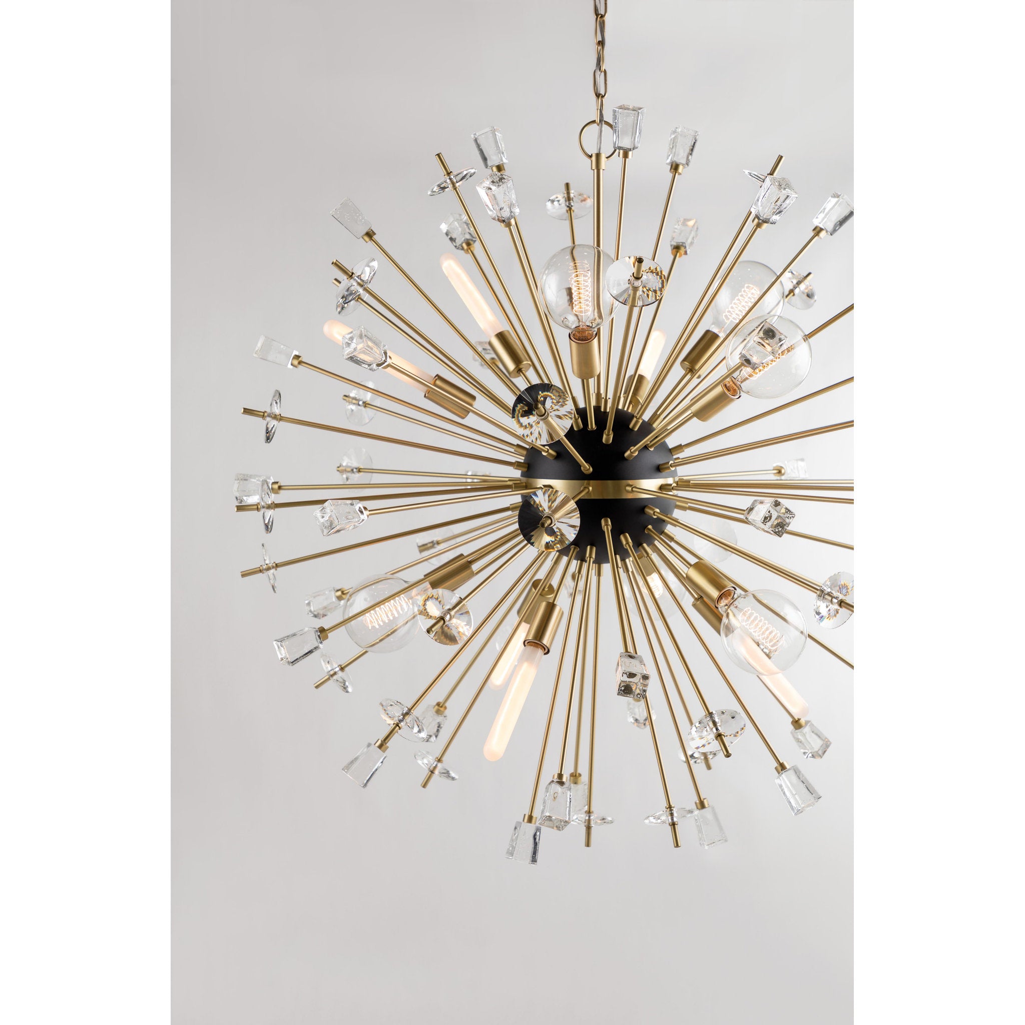 Liberty 6 Light Chandelier in Aged Brass