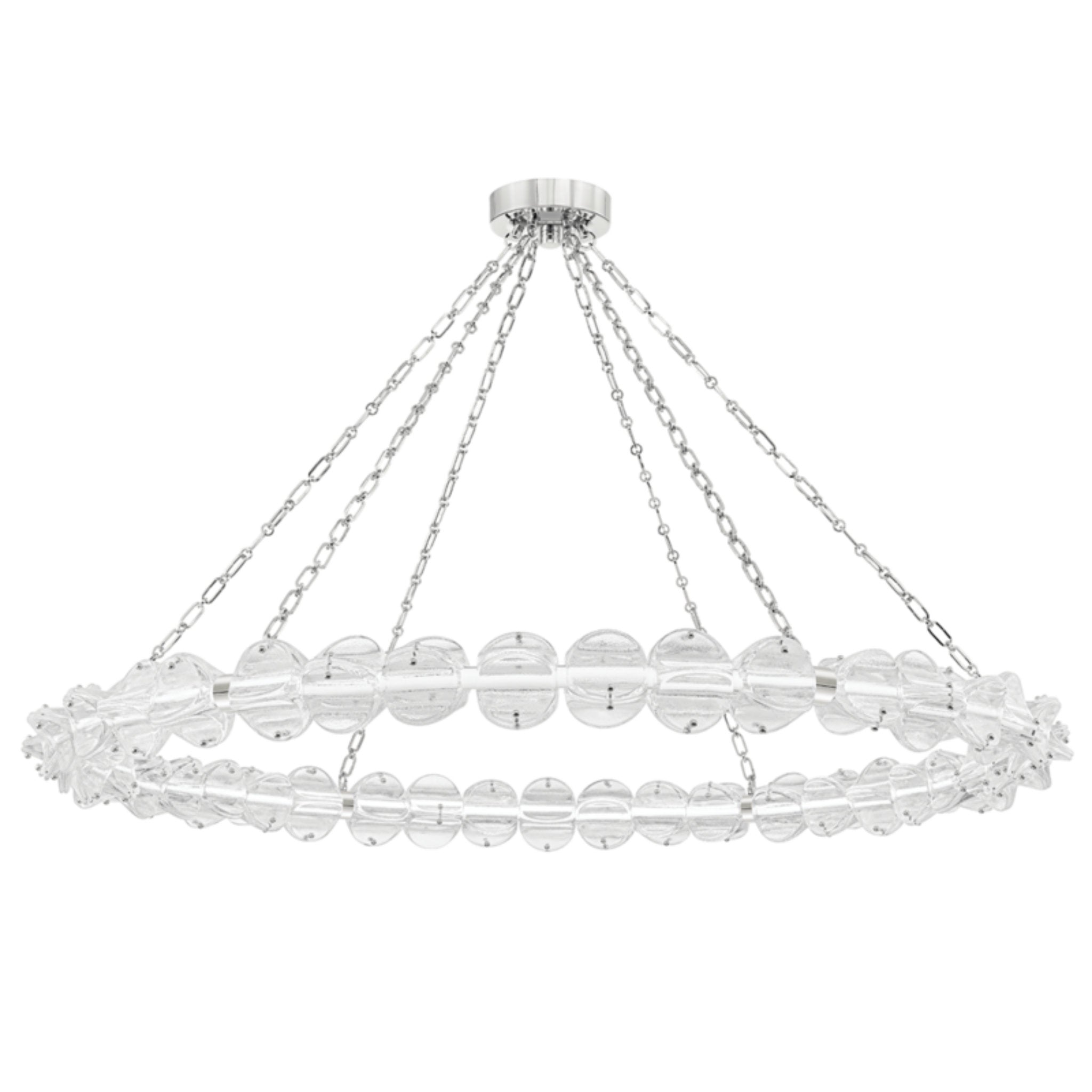 Lindley 1 Light Chandelier in Polished Nickel