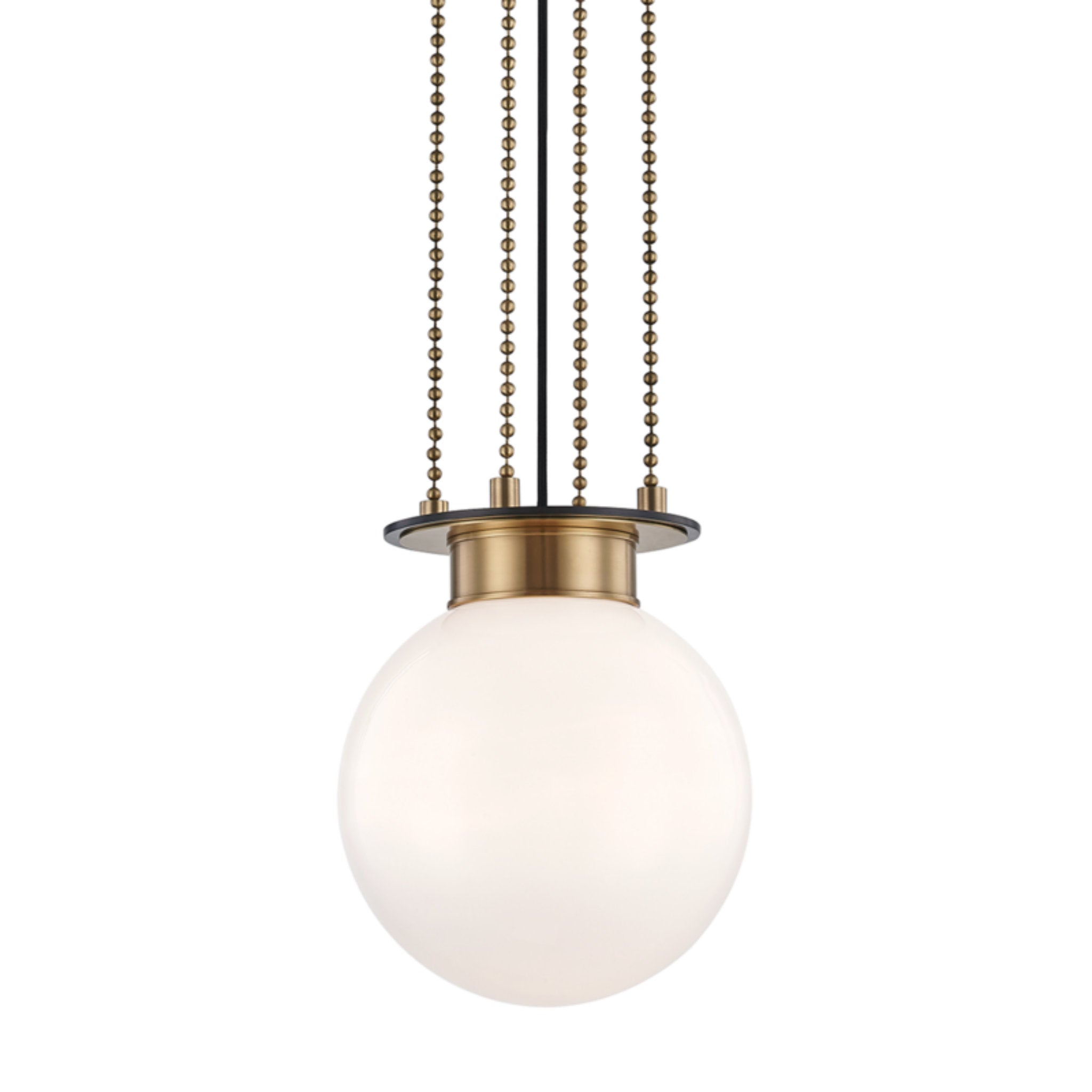 Gunther 1 Light Pendant in Aged Old Bronze