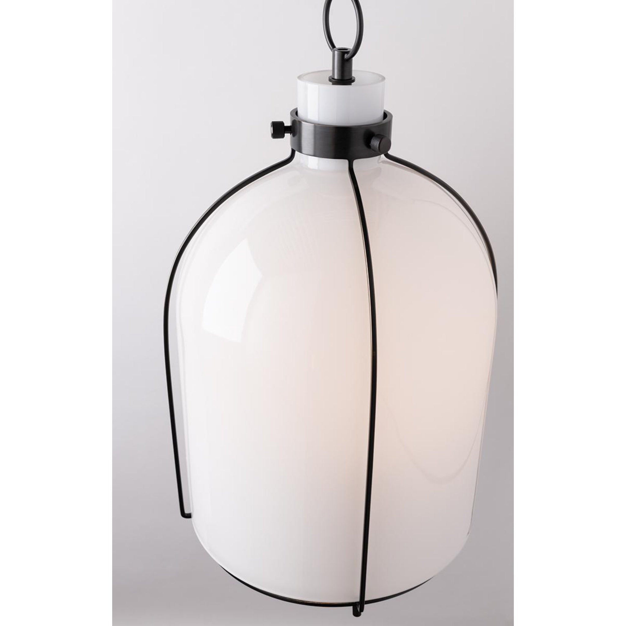 Eldridge 1 Light Pendant In Aged Brass