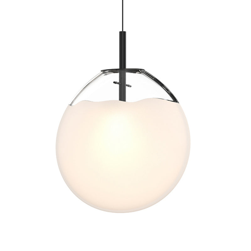 Sonneman 2990.25W-LRG Cantina Large LED Pendant in Satin Black