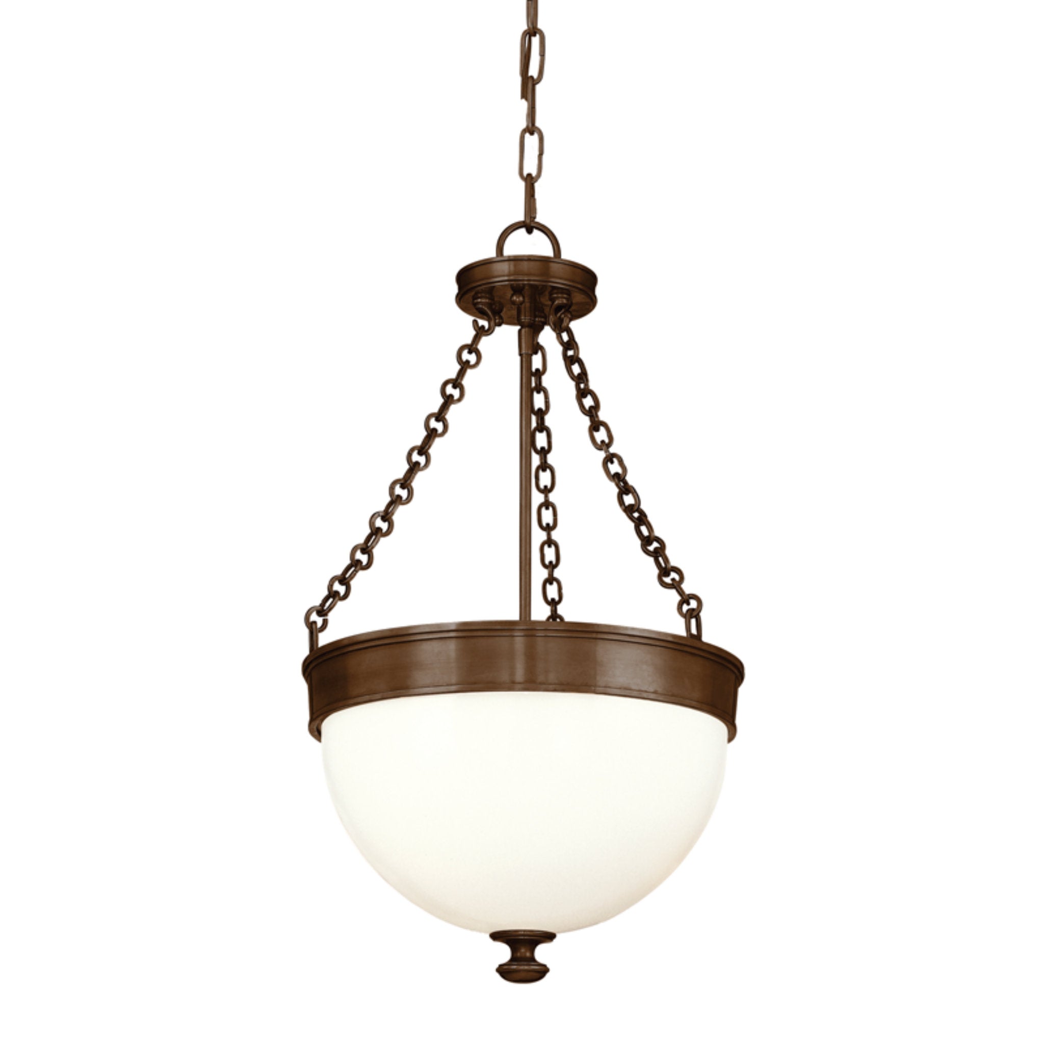 Barrington 3 Light Pendant in Historic Bronze