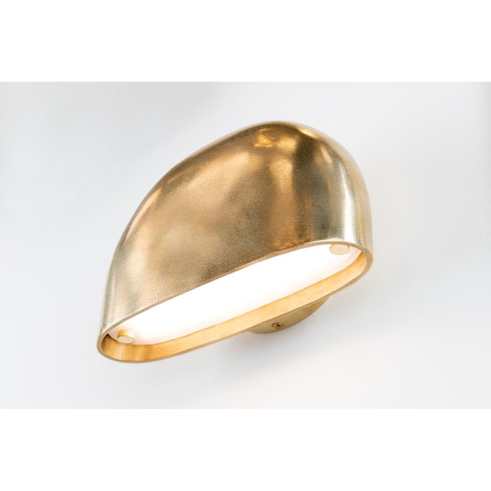 Diggs 1 Light Wall Sconce in Aged Brass