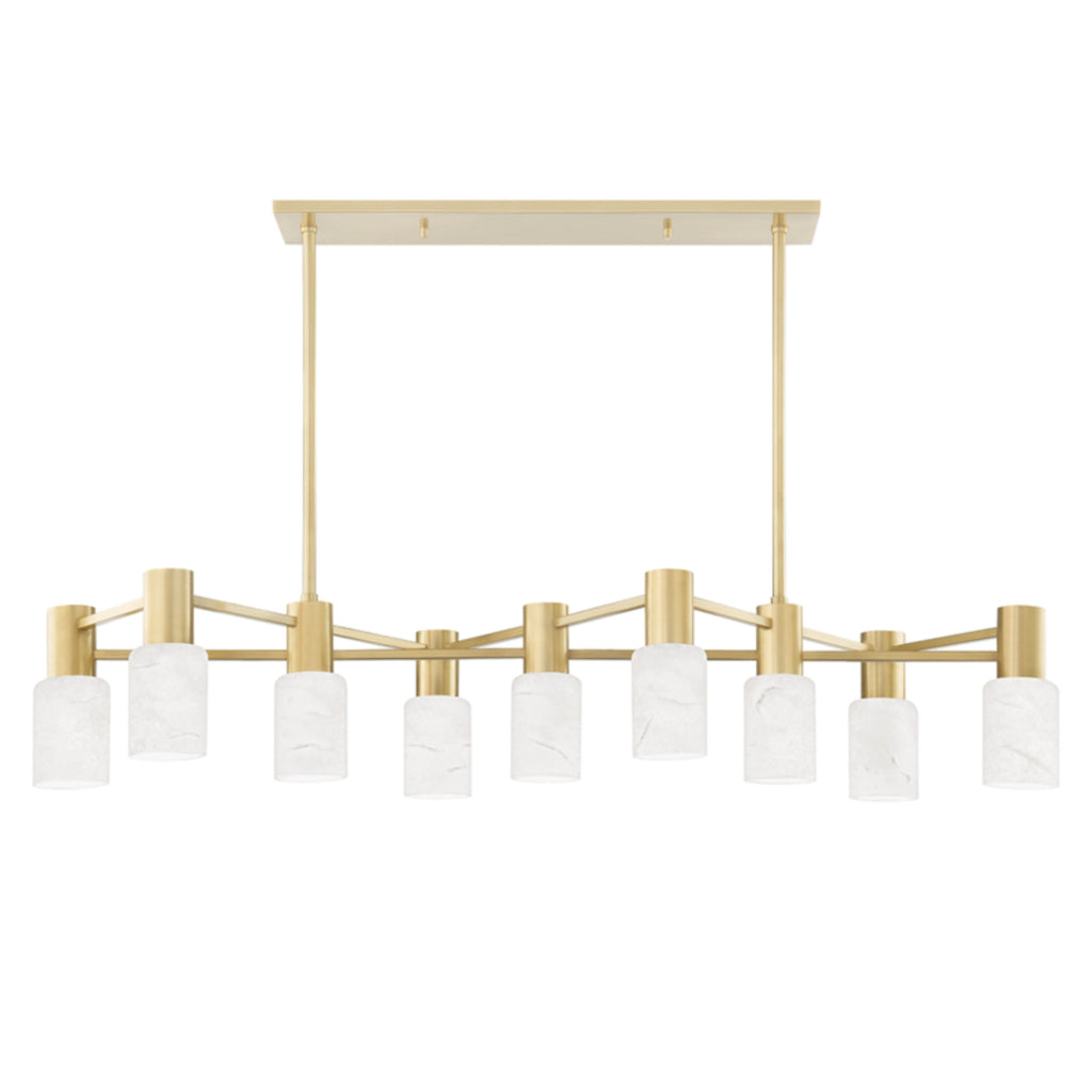 Centerport Light Linear in Aged Brass – Foundry Lighting