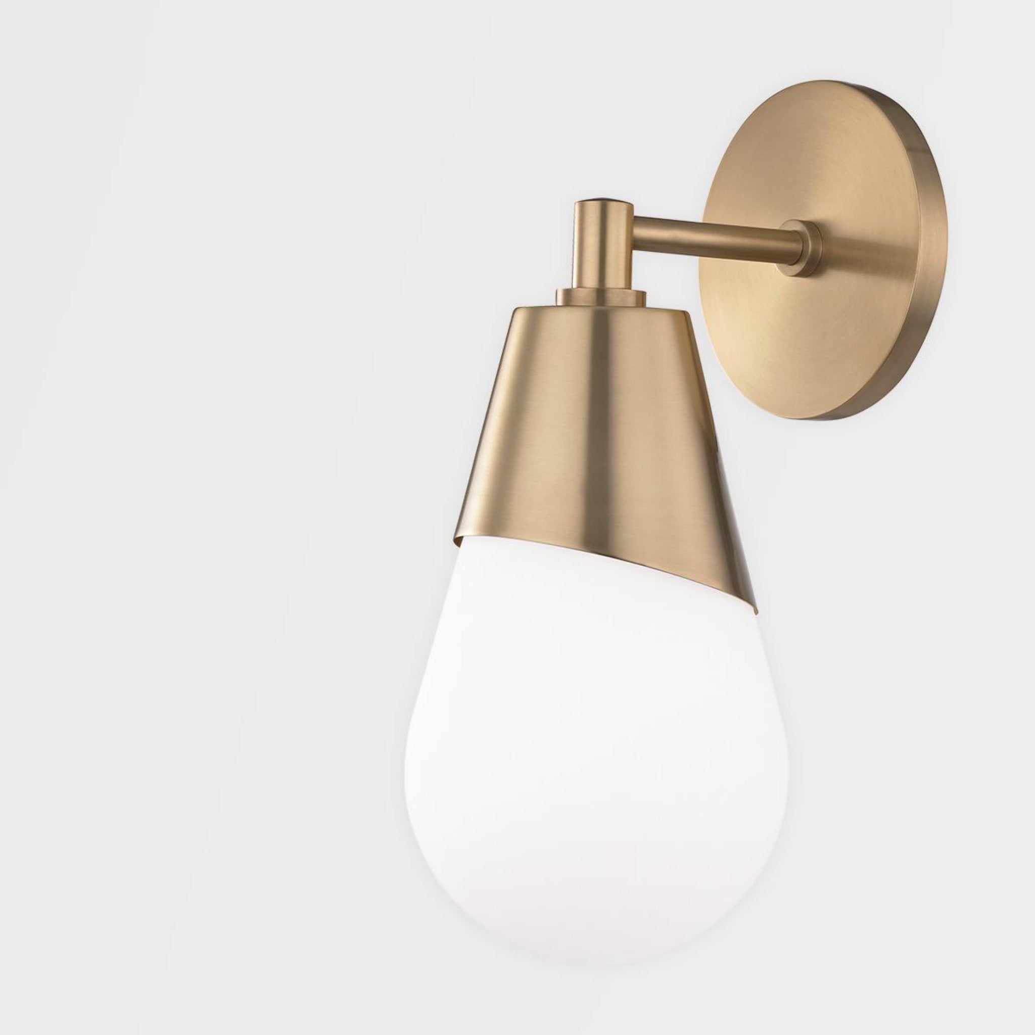 Cora 1-Light Pendant in Polished Nickel