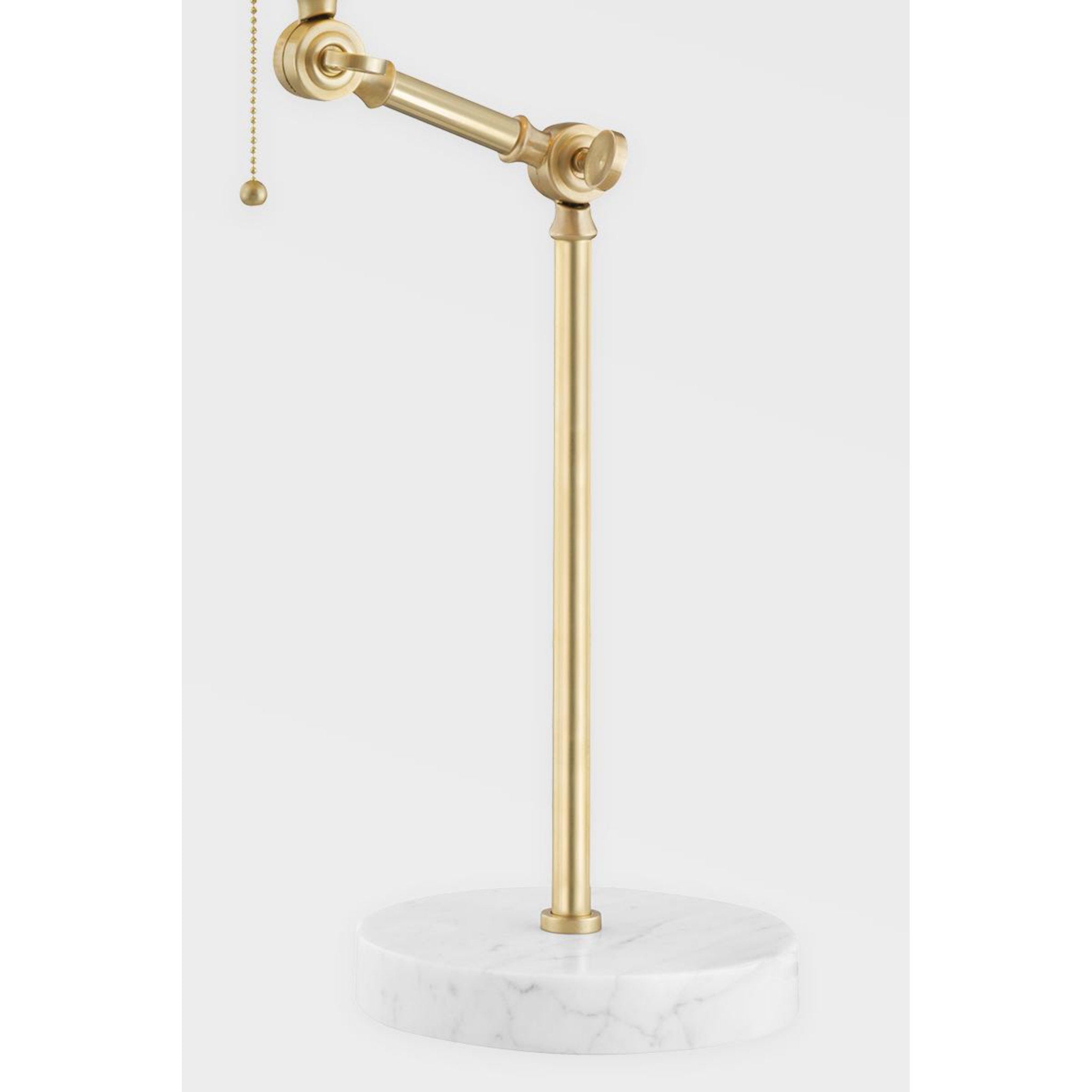 Essex 2 Light Floor Lamp in Aged Brass by Mark D. Sikes