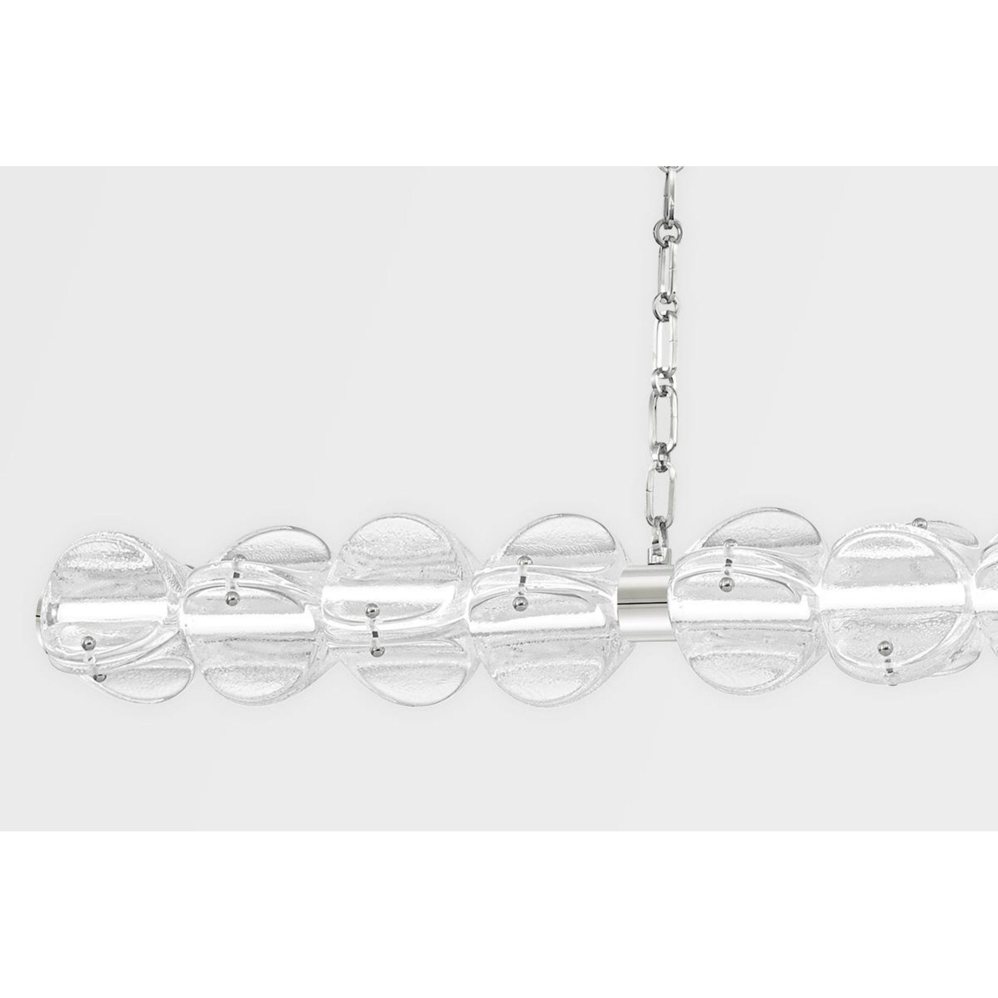 Lindley 1 Light Chandelier in Polished Nickel