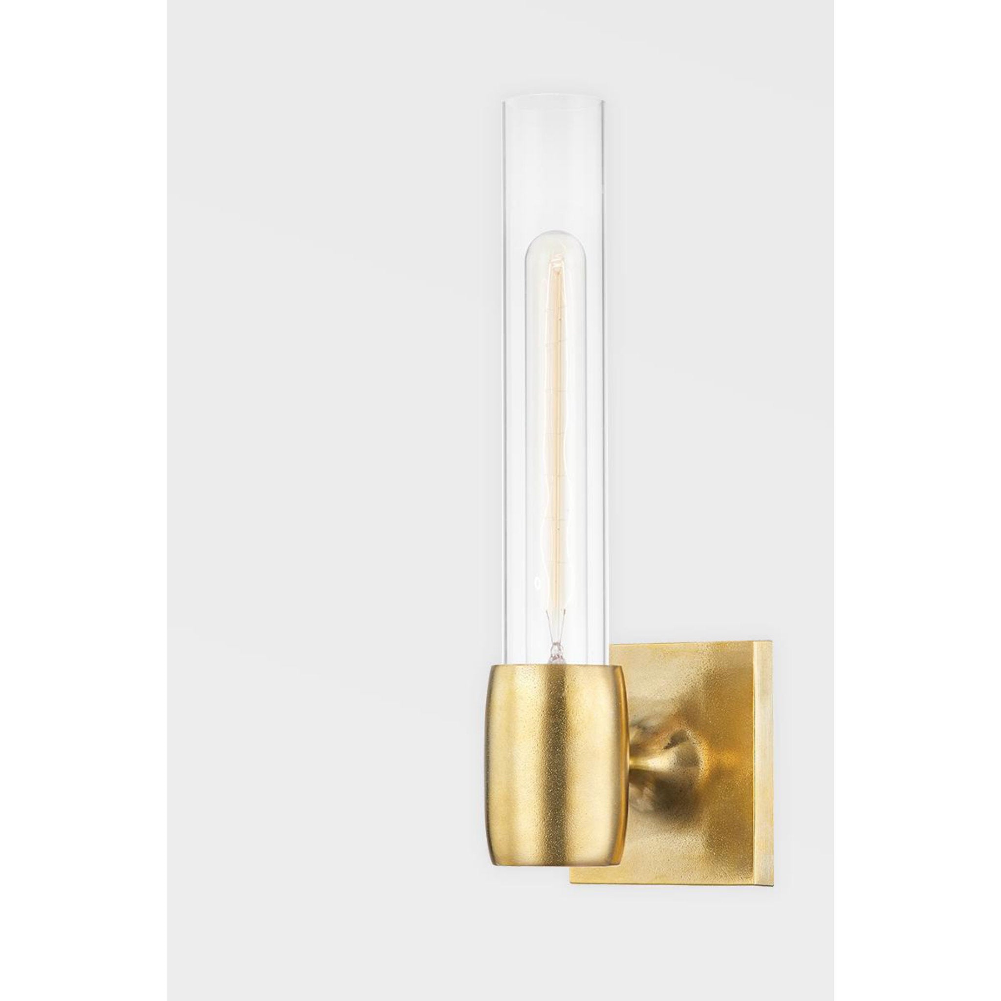 Hogan 2 Light Wall Sconce in Aged Brass