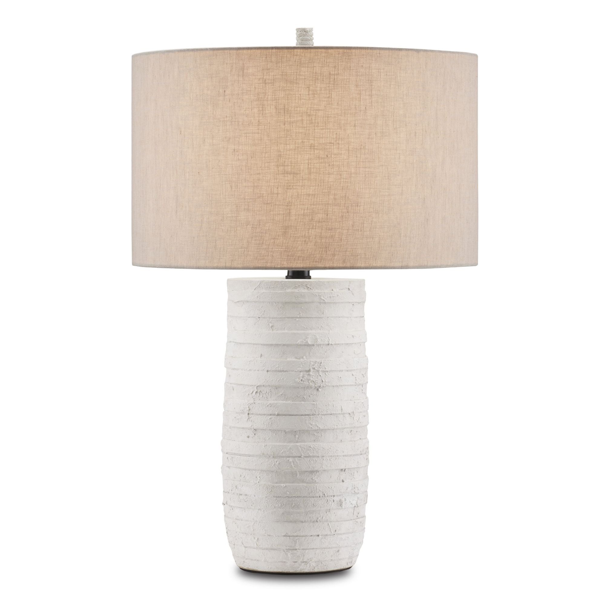 Innkeeper White Table Lamp - White