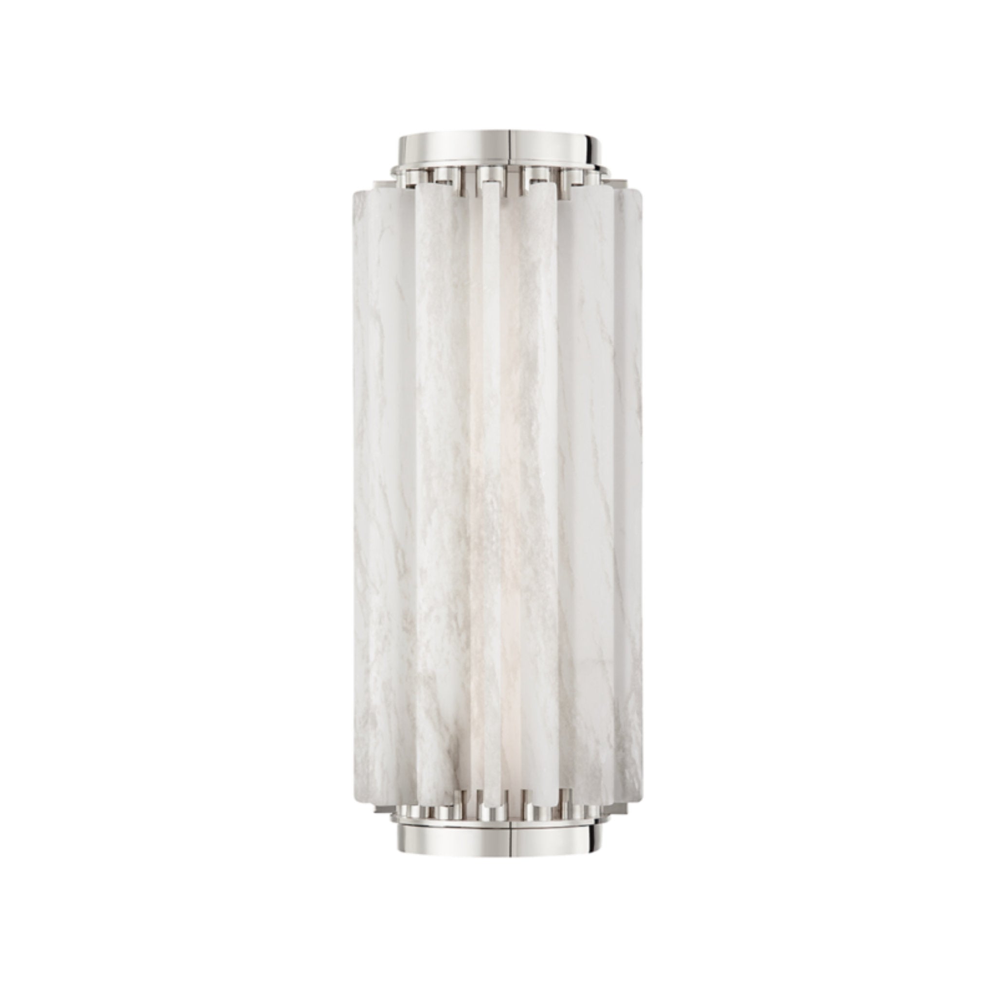 Hillside 1 Light Wall Sconce in Polished Nickel