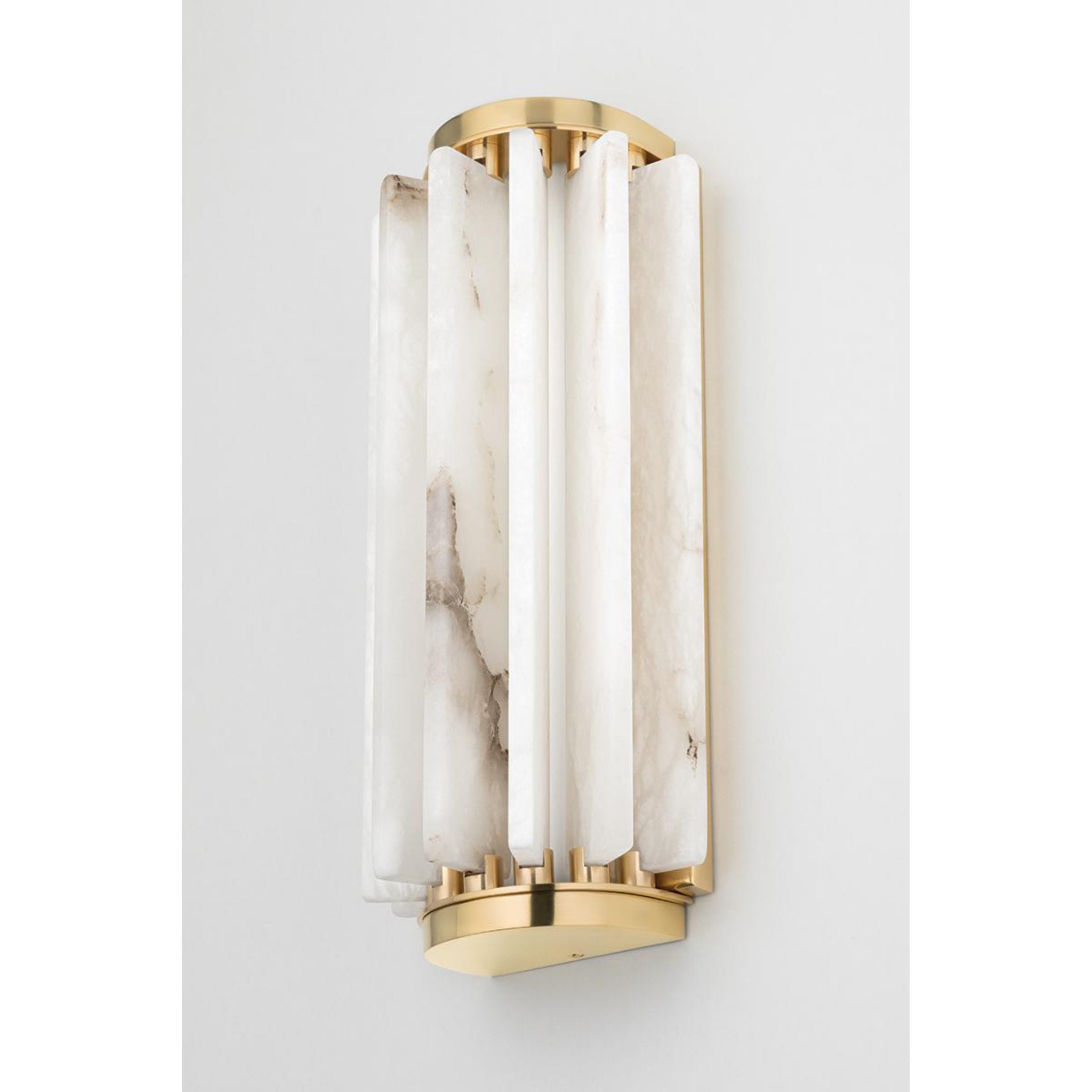 Hillside 1 Light Wall Sconce in Polished Nickel