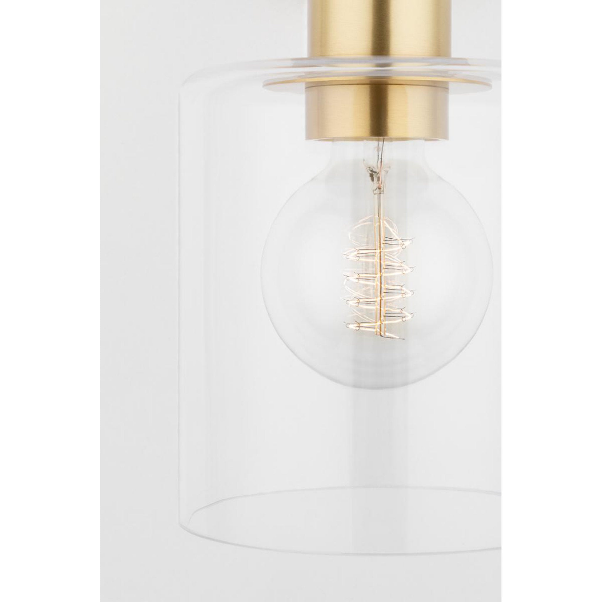 Neko 1-Light Pendant in Polished Nickel