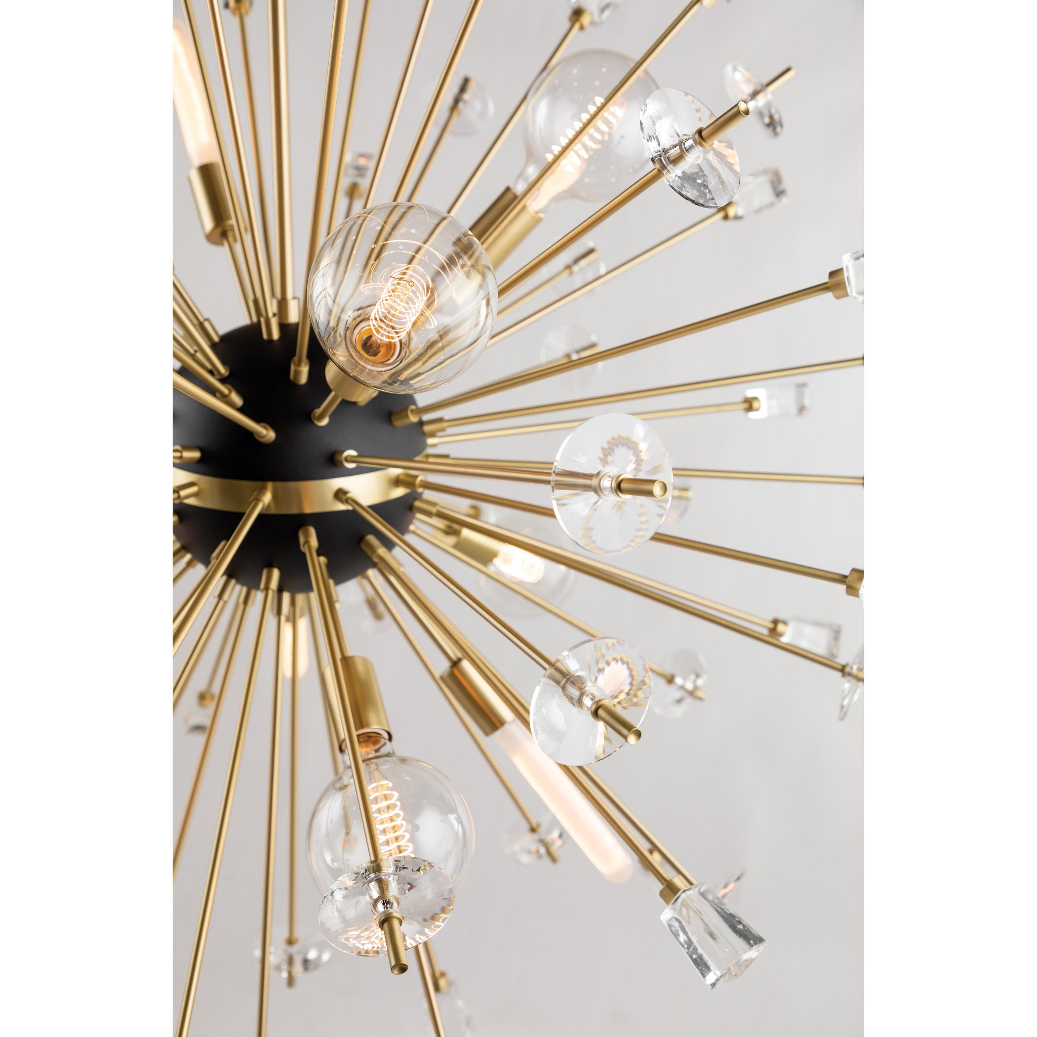 Liberty 6 Light Chandelier in Aged Brass