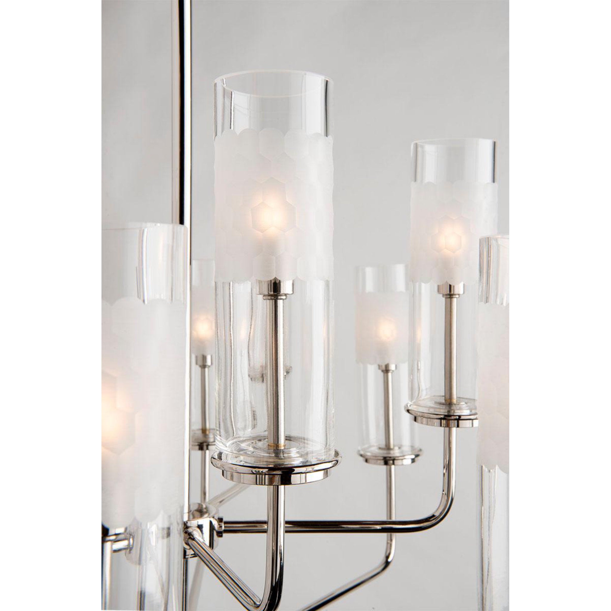 Wentworth 15 Light Chandelier in Aged Brass