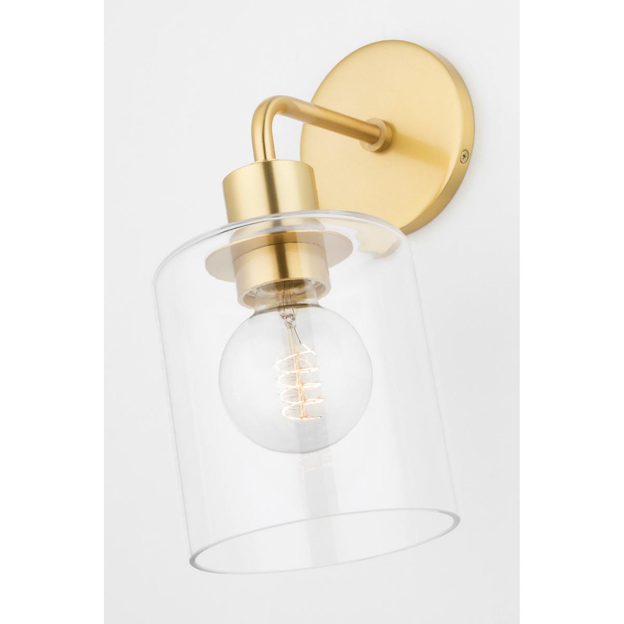 Neko 1-Light Pendant in Aged Brass