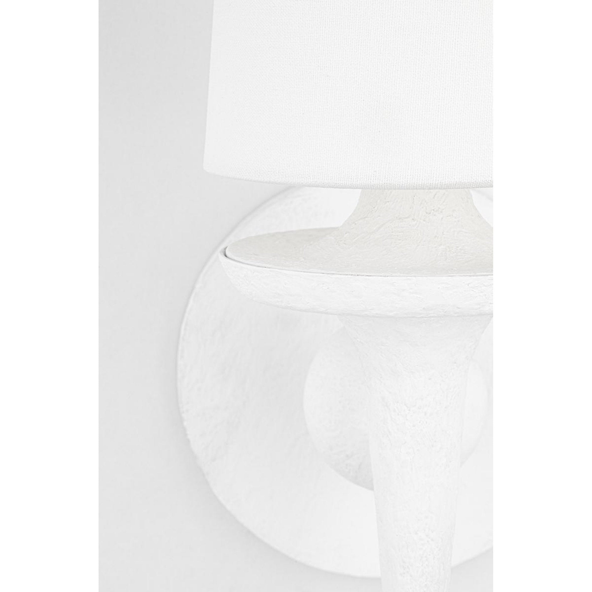 Torch 6 Light Linear in White Plaster