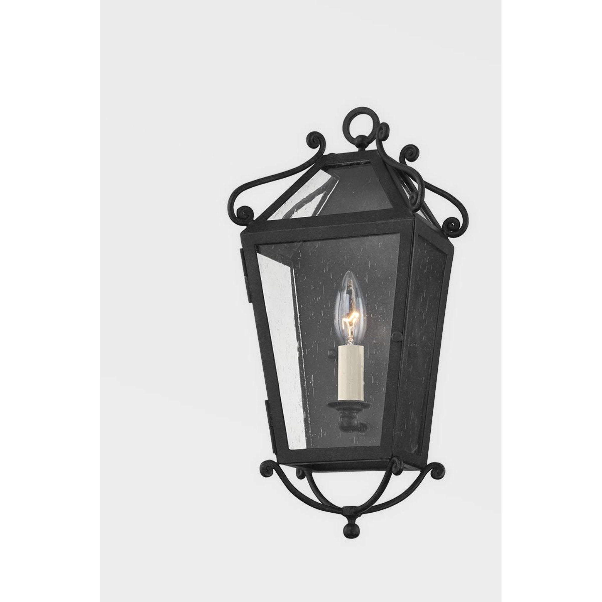 Santa Barbara County Wall Sconce 3-Light LED in  French Iron L11 x W11 x H25.75