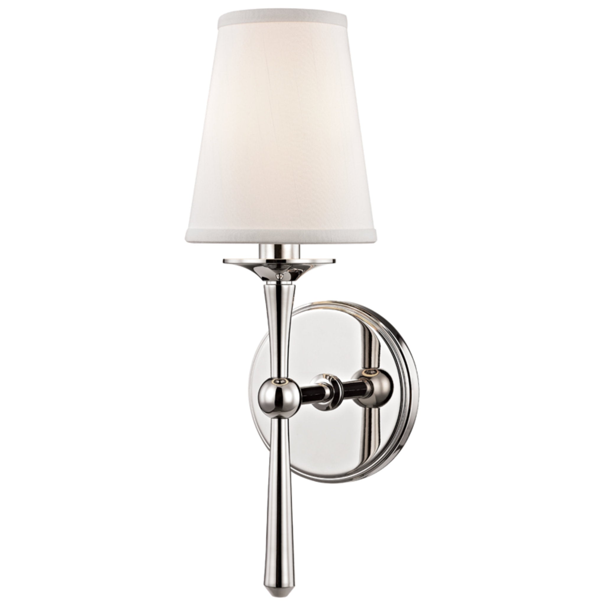 Islip 1 Light Wall Sconce in Polished Nickel