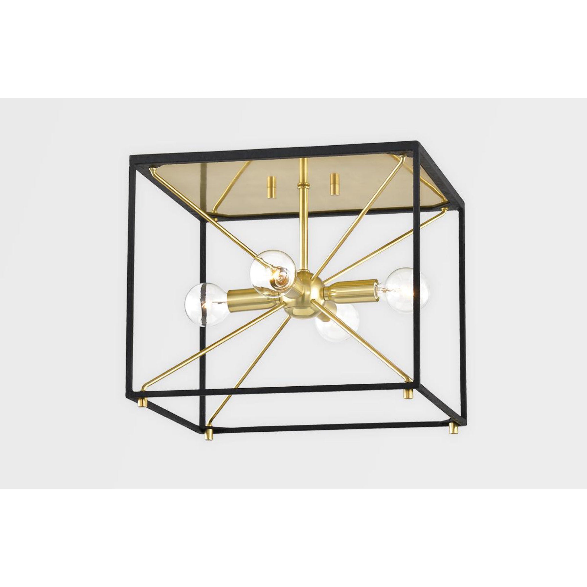 Glendale 9 Light Lantern in Aged Brass