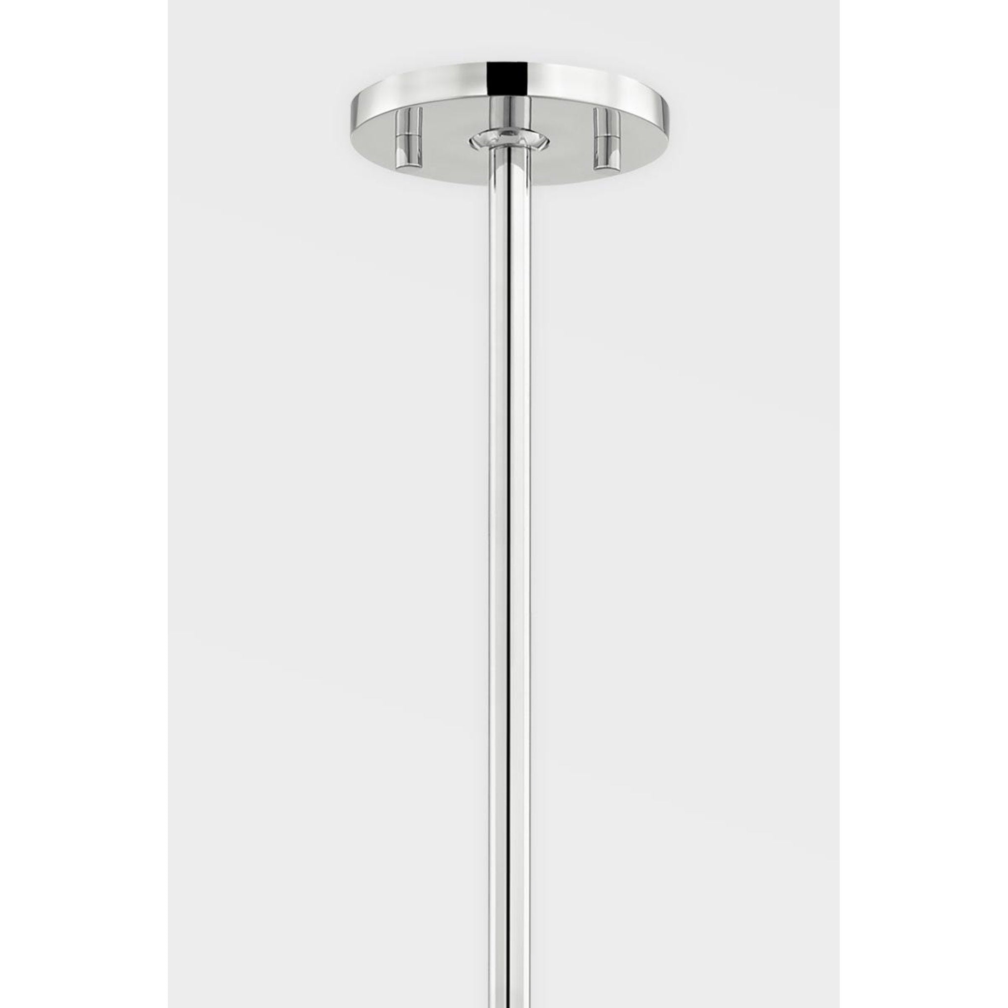 Lindley 1 Light Chandelier in Polished Nickel