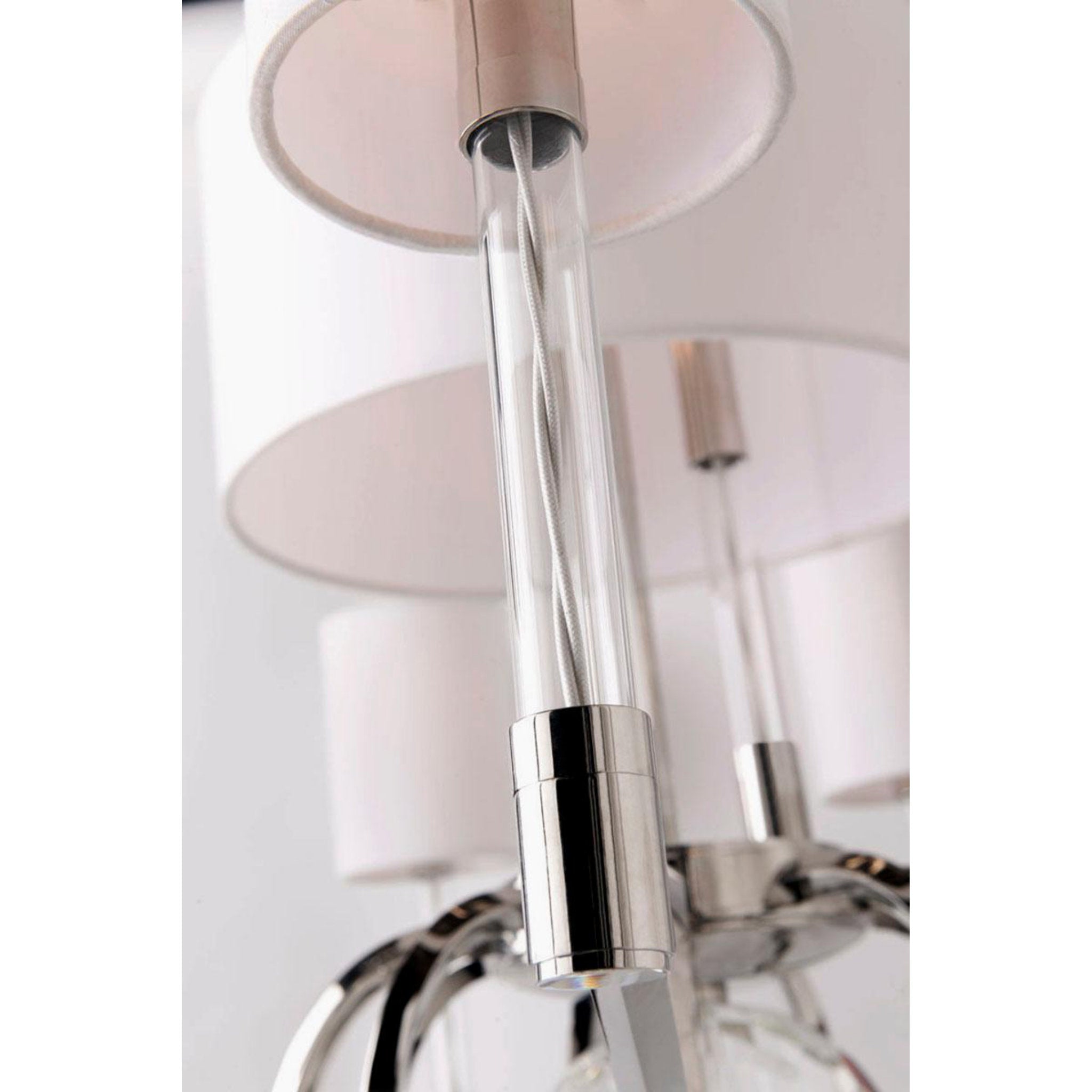 Waterloo 4 Light Lantern in Polished Nickel