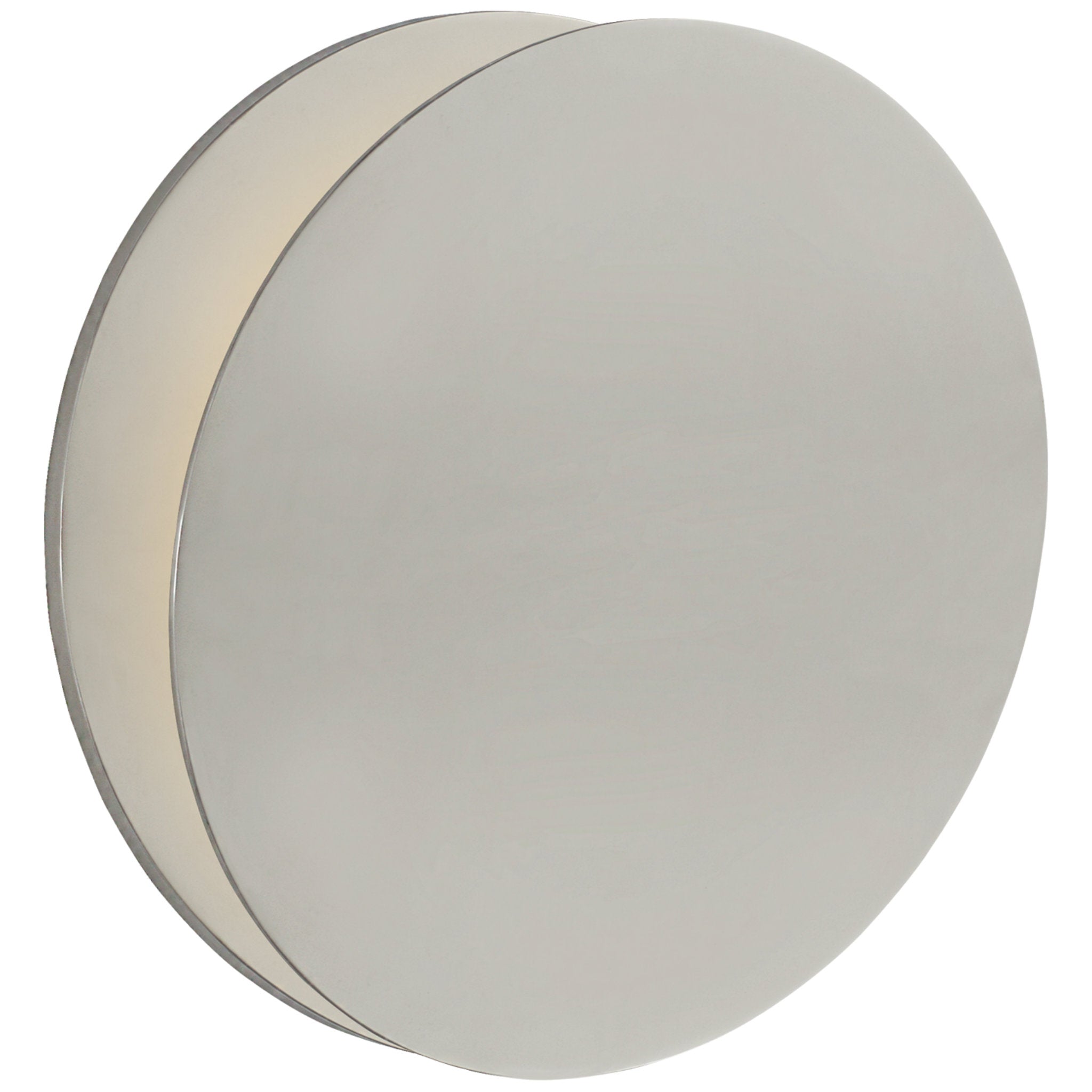 AERIN Gabriela Round Wall Washer in Polished Nickel