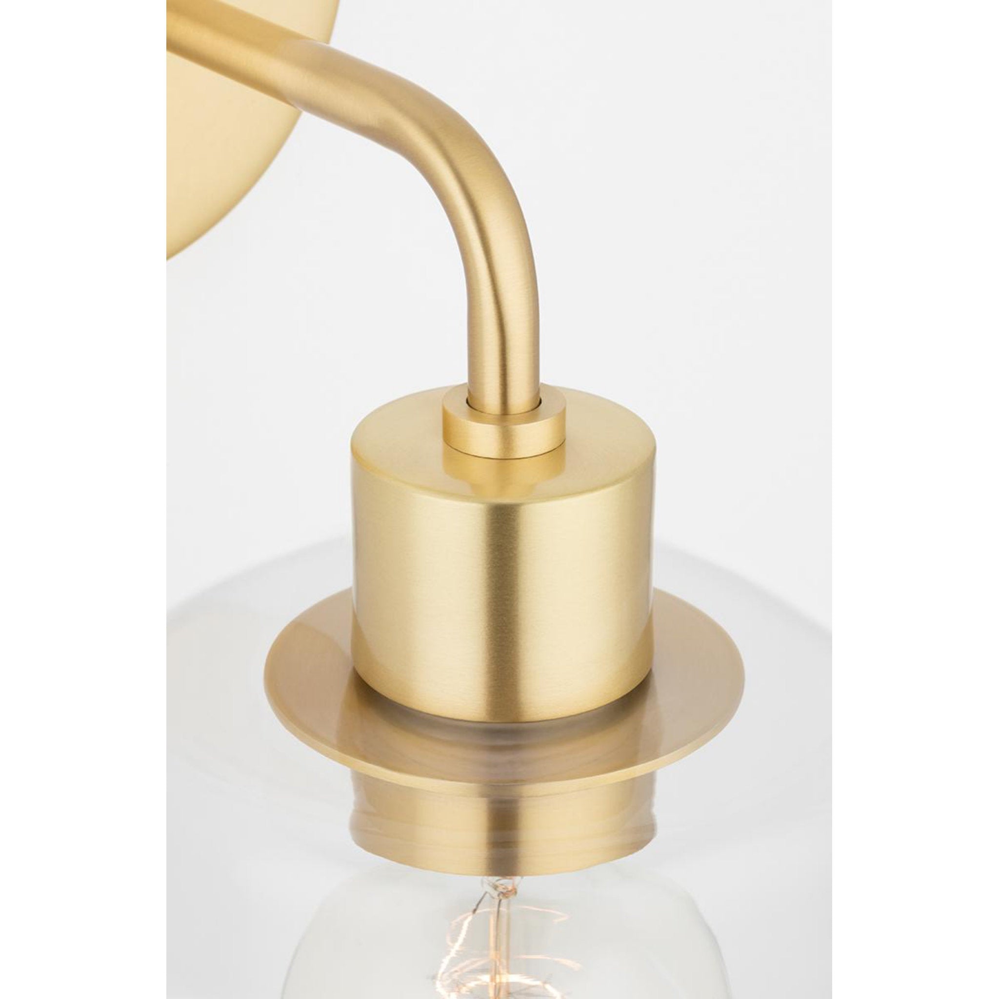 Neko 1-Light Pendant in Aged Brass