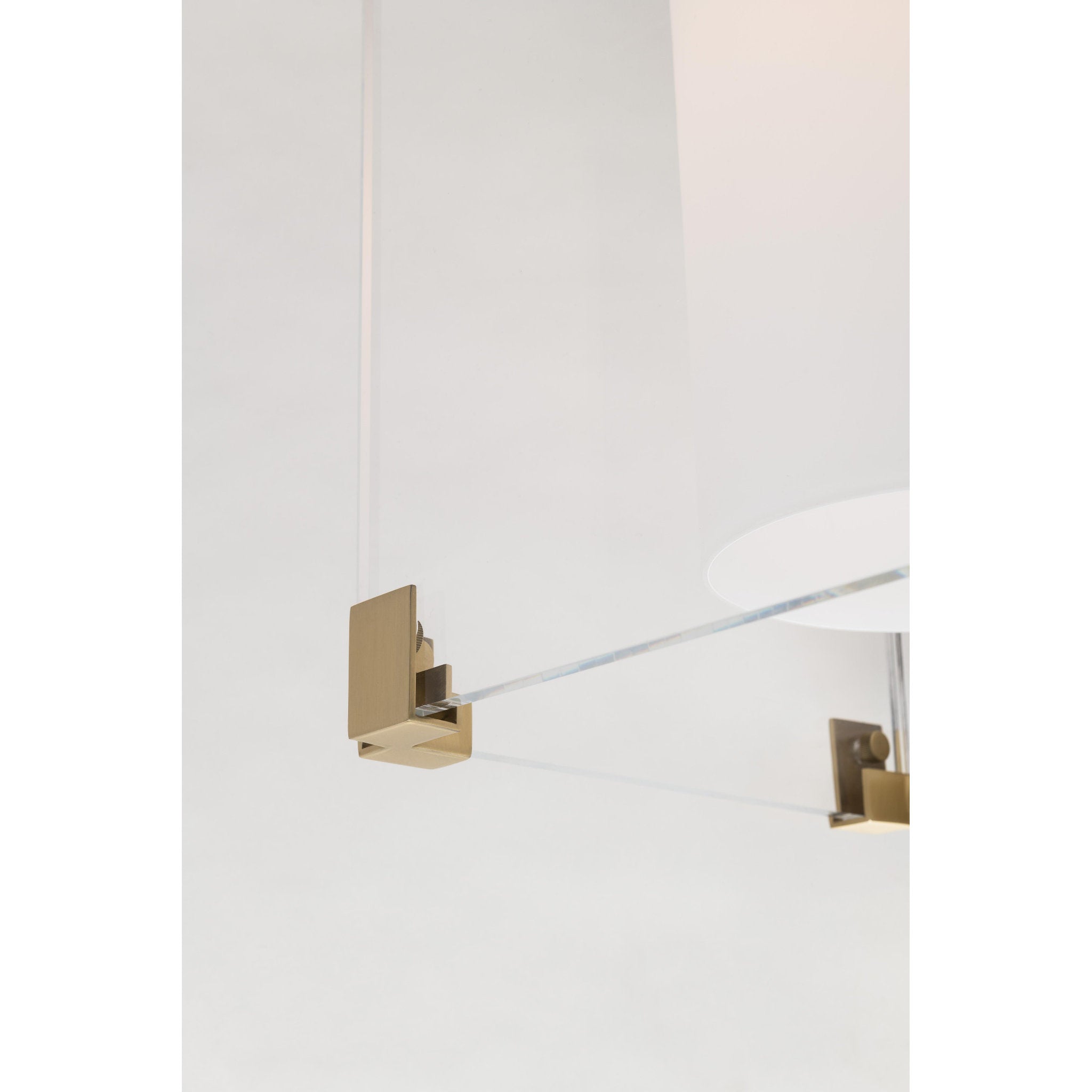 Achilles 3 Light Pendant in Aged Brass