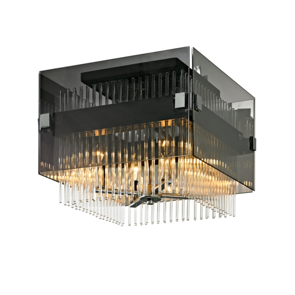 Apollo 4 Light Flush Mount in Bronze – Foundry Lighting