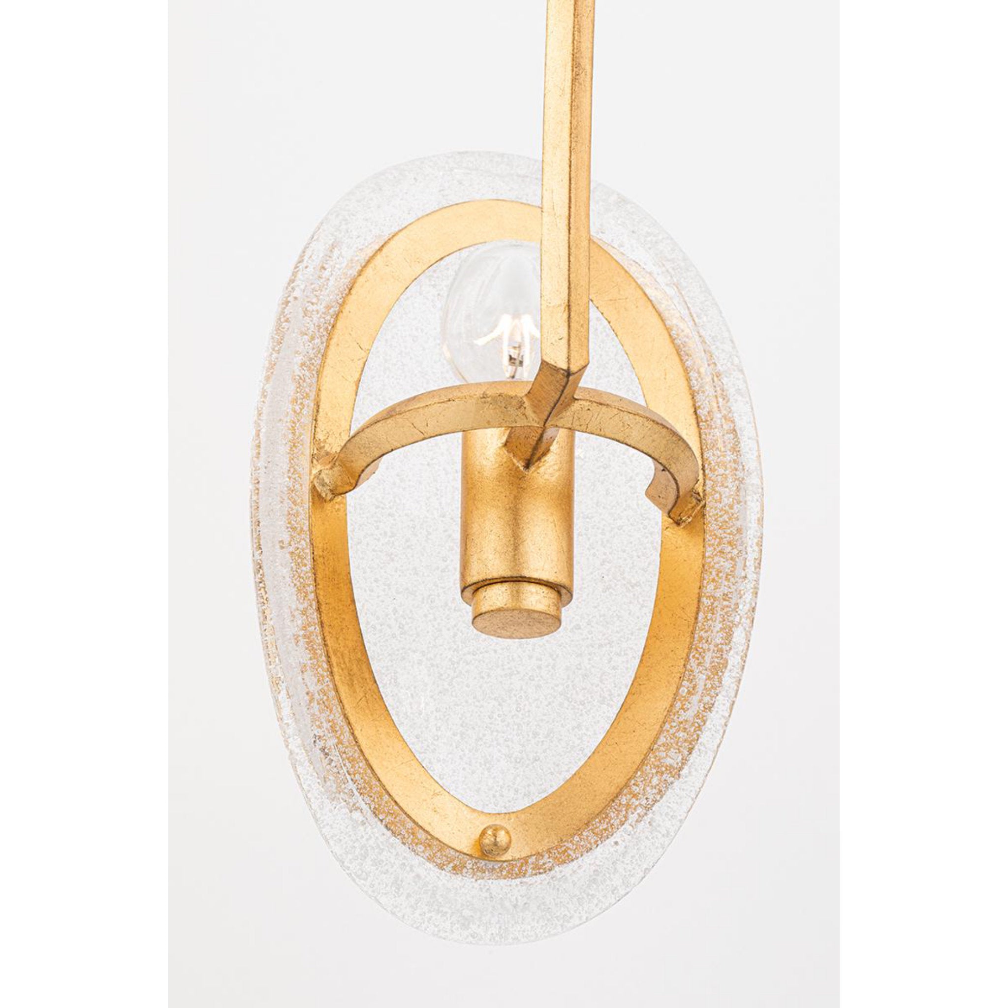 Danes 1 Light Wall Sconce in Vintage Gold Leaf