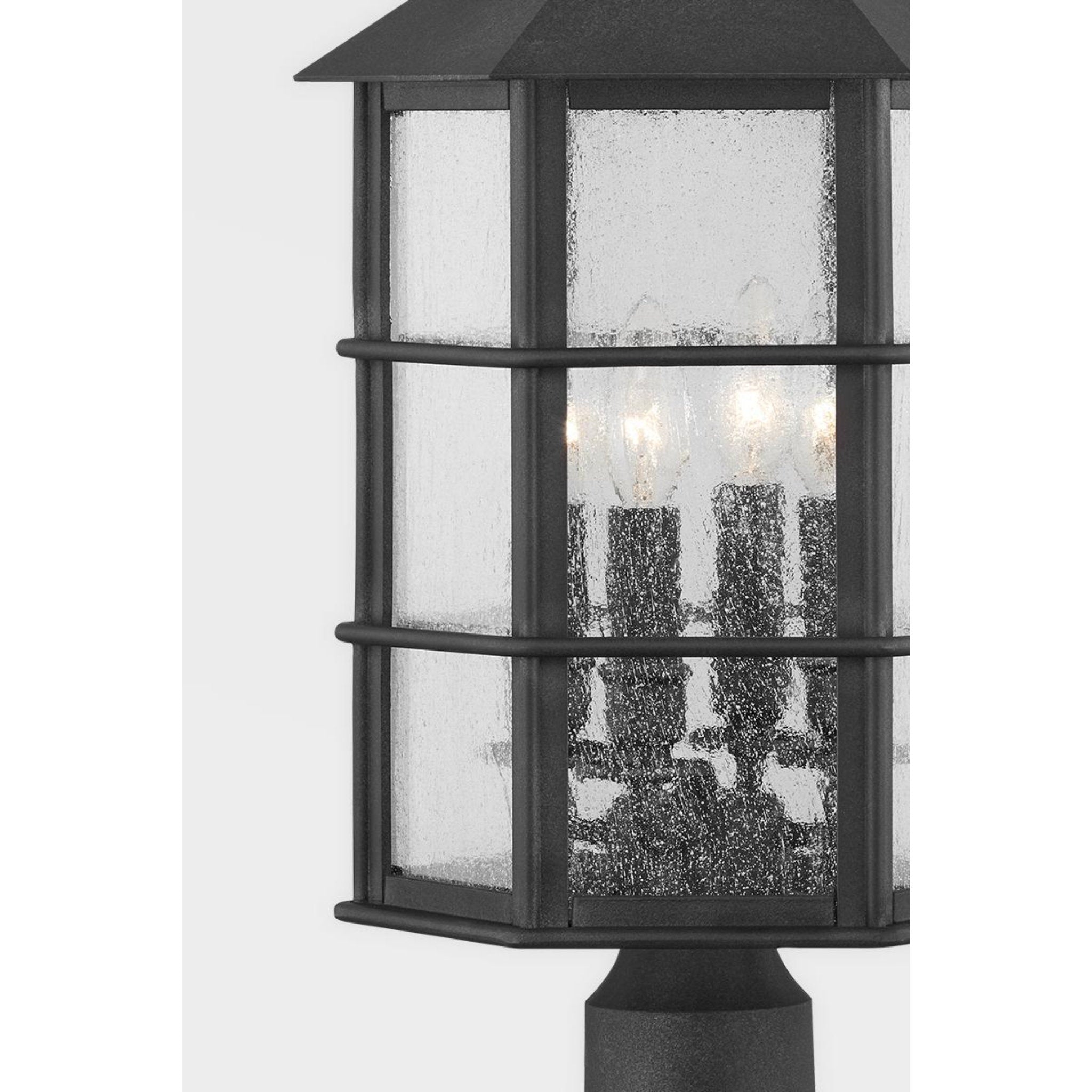 Lake County Wall Sconce 1-Light LED in  French Iron L8 x W8 x H14.75