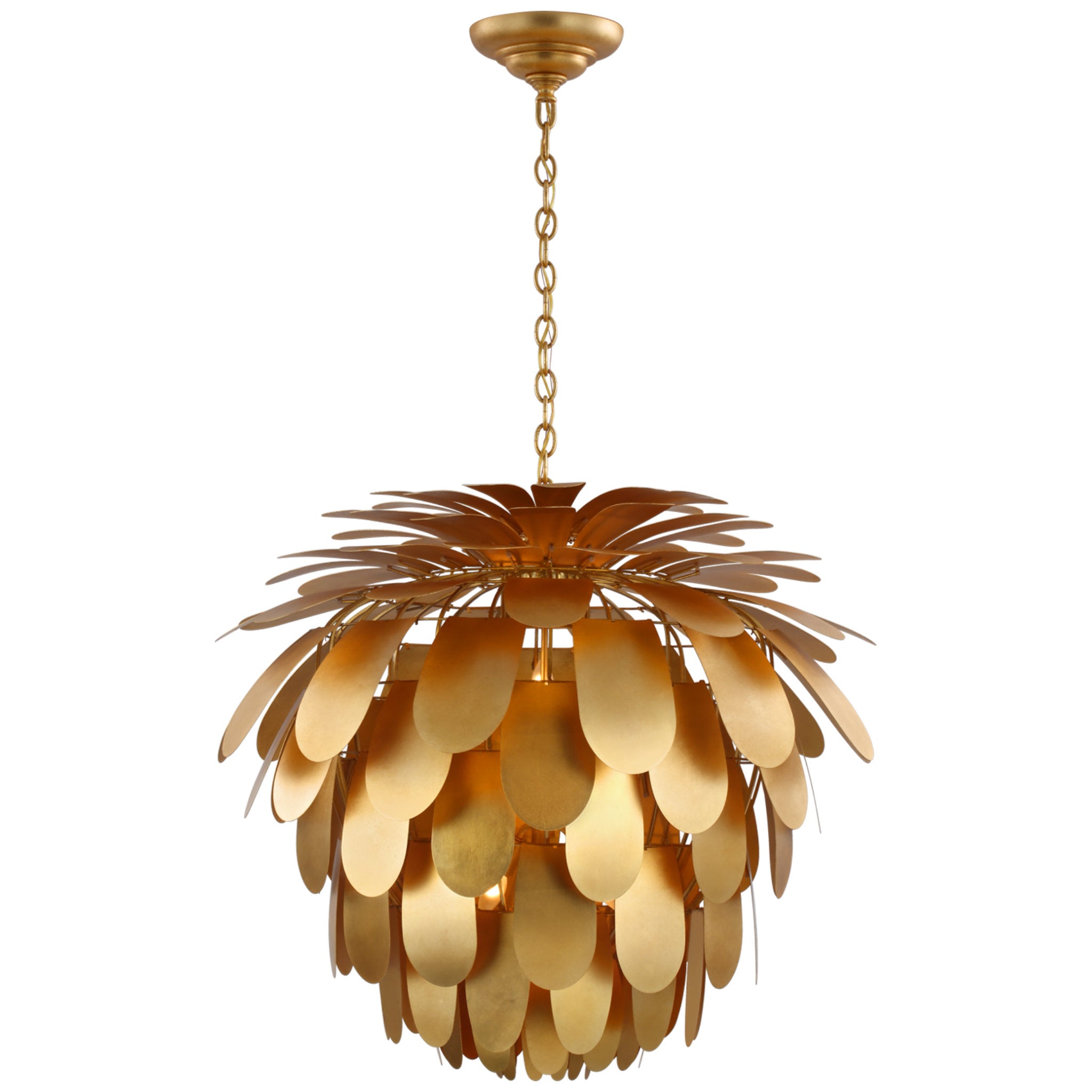 Chapman & Myers Cynara Grande Chandelier in Gild