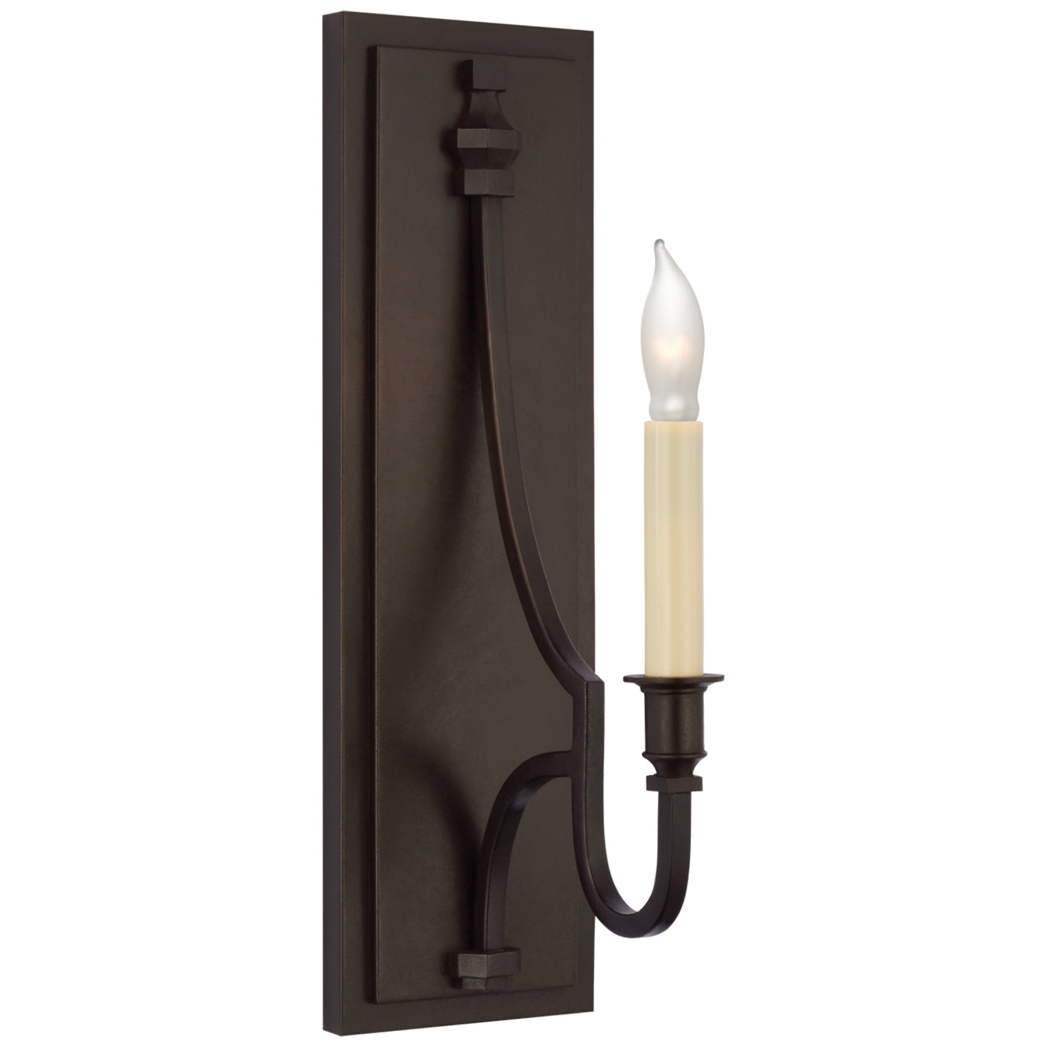 Chapman & Myers Mykonos Medium Sconce in Aged Iron