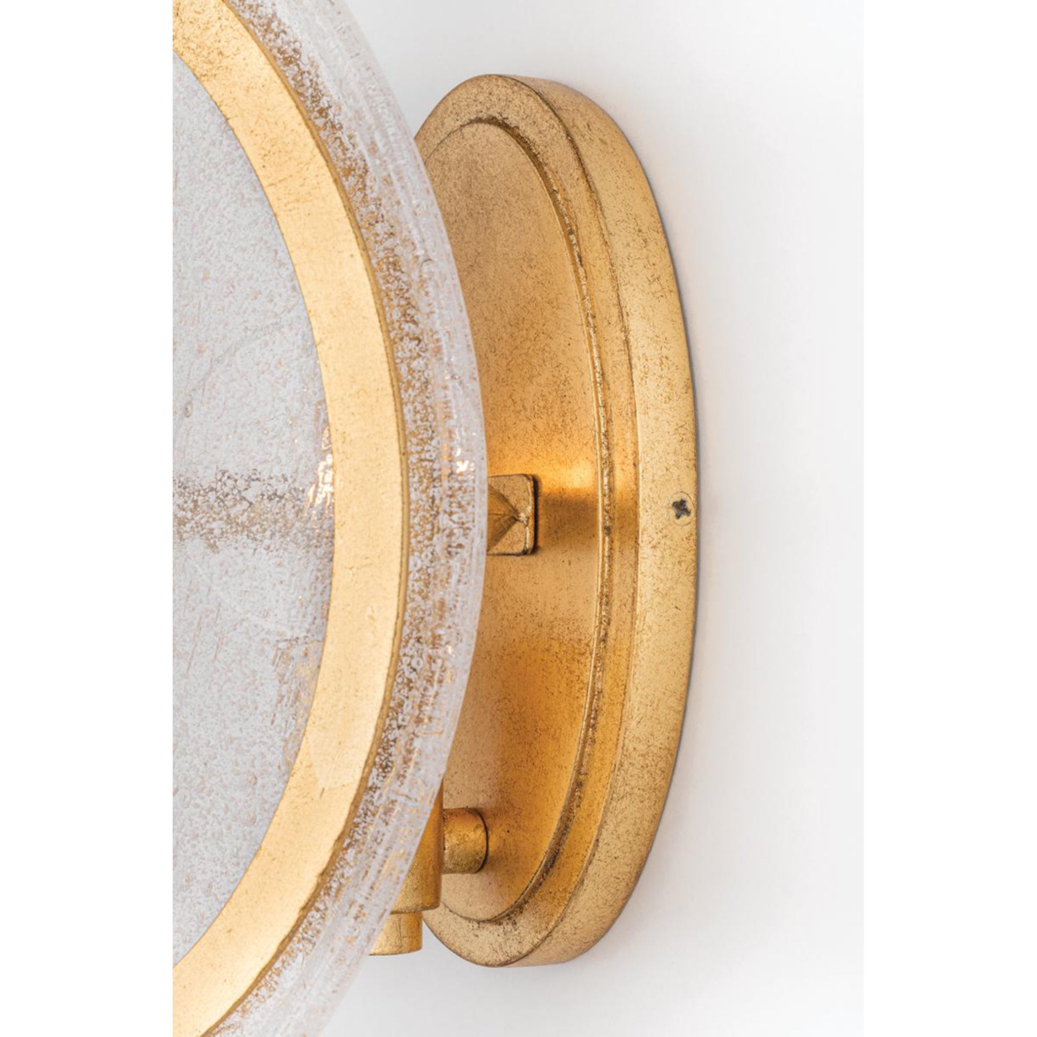 Danes 1 Light Wall Sconce in Vintage Gold Leaf