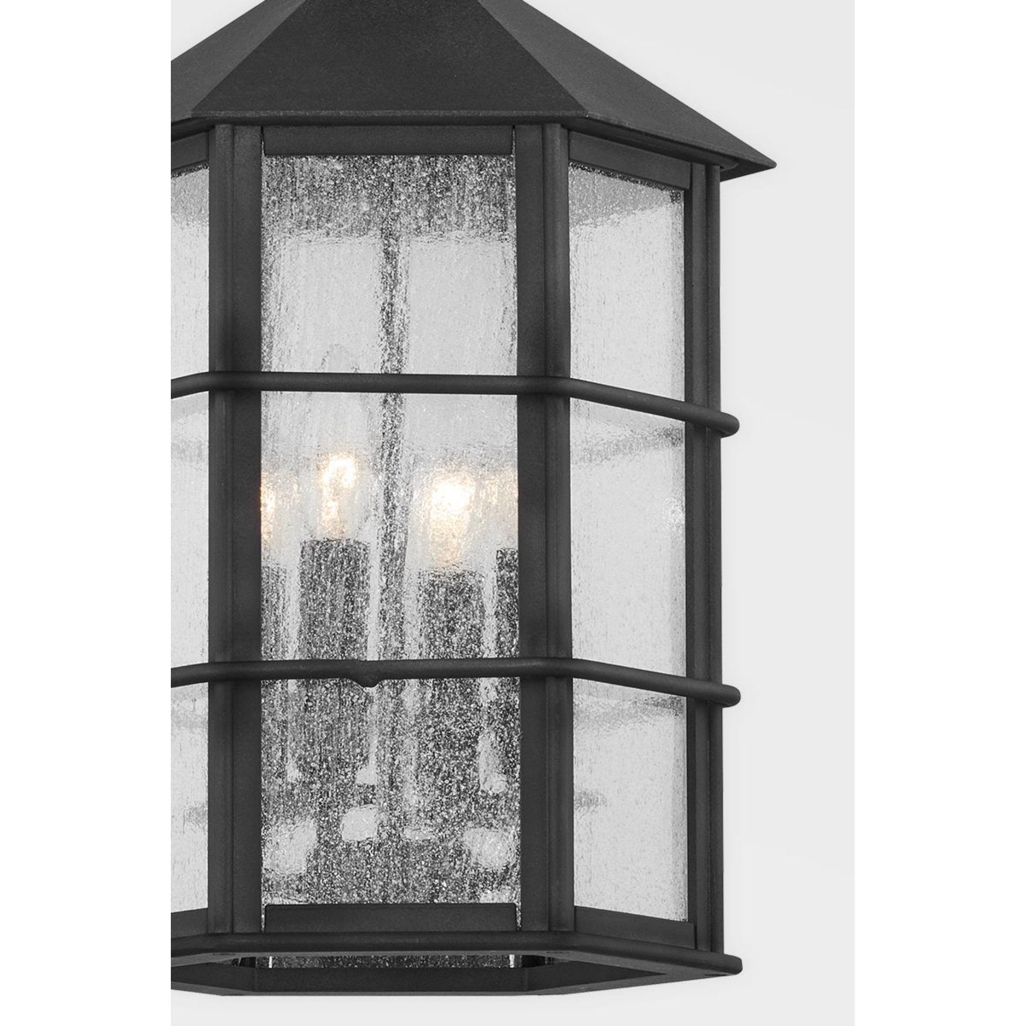 Lake County Wall Sconce 1-Light LED in  French Iron L8 x W8 x H14.75