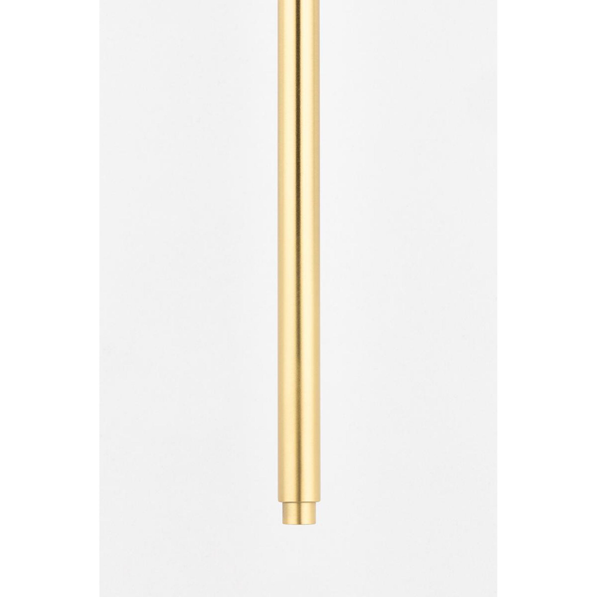 Olivia 1-Light Wall Sconce in Aged Brass