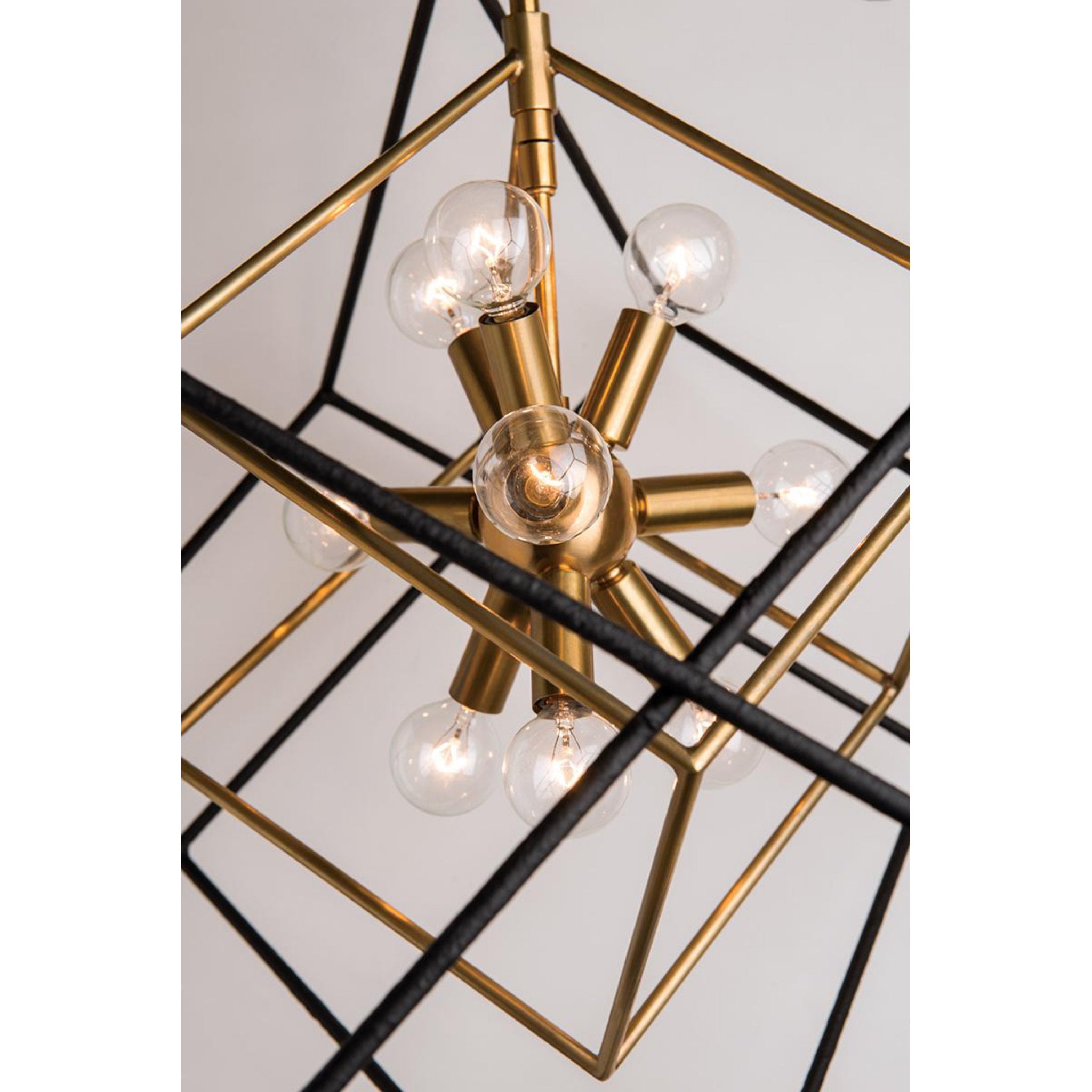 Roundout 12 Light Chandelier in Aged Brass