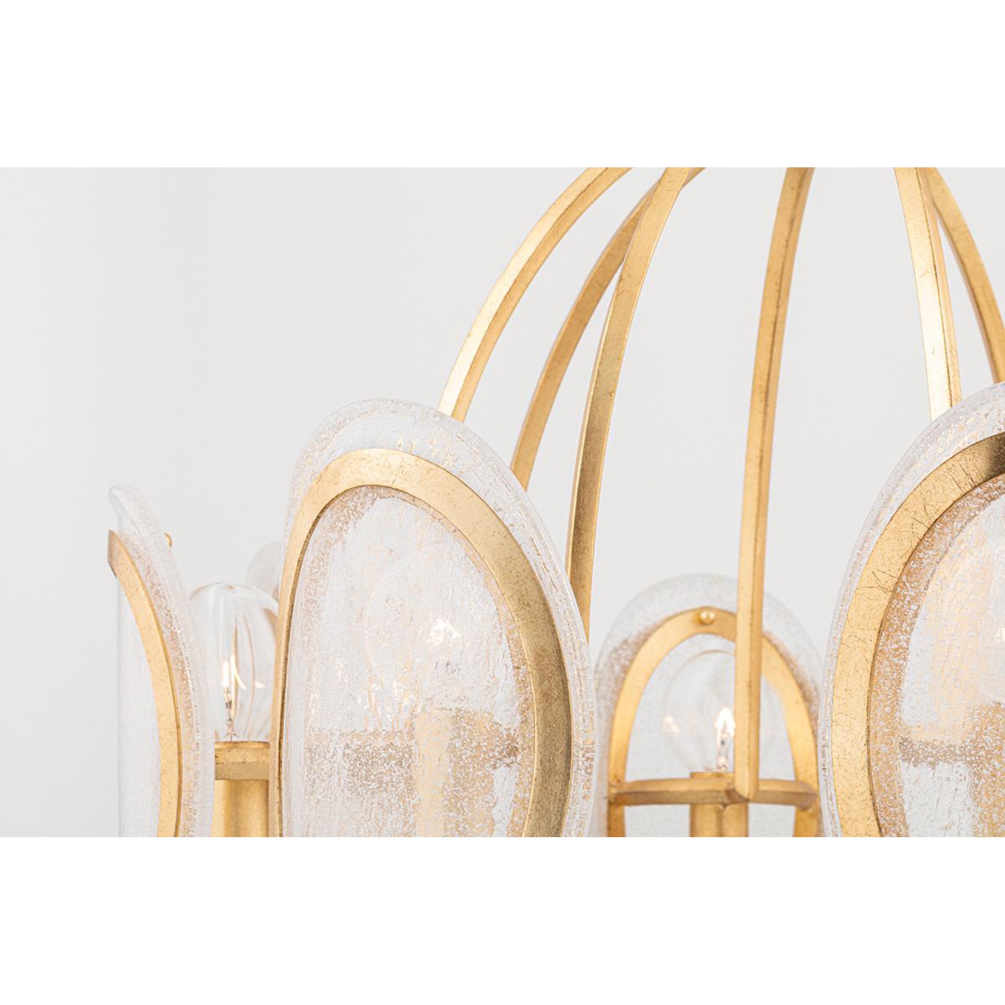 Danes 1 Light Wall Sconce in Vintage Gold Leaf