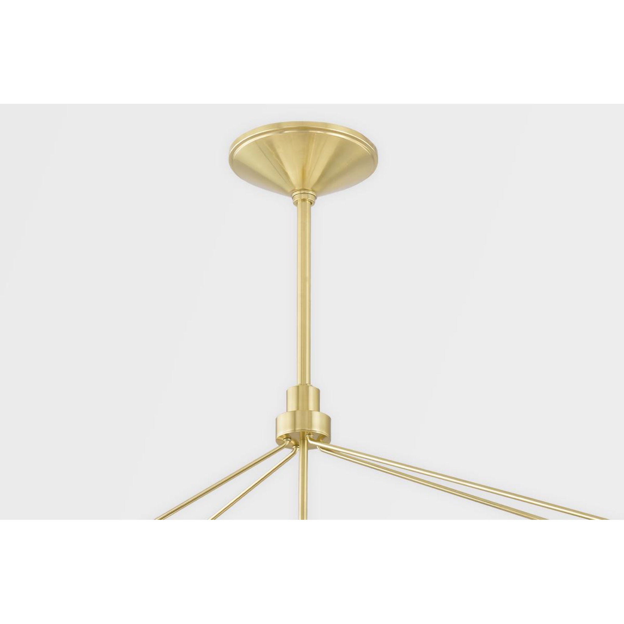 Glendale 9 Light Lantern in Aged Brass