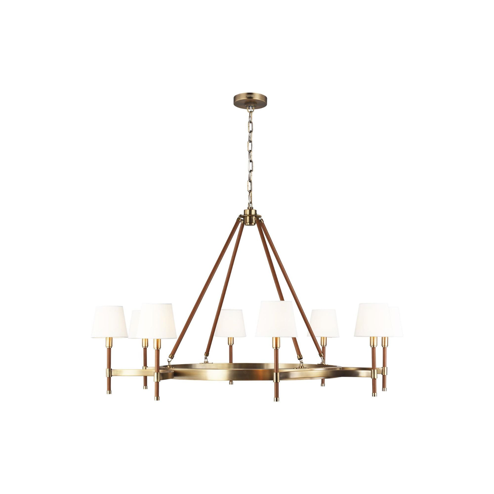 Lauren Ralph Lauren Katie Large Chandelier in Time Worn Brass